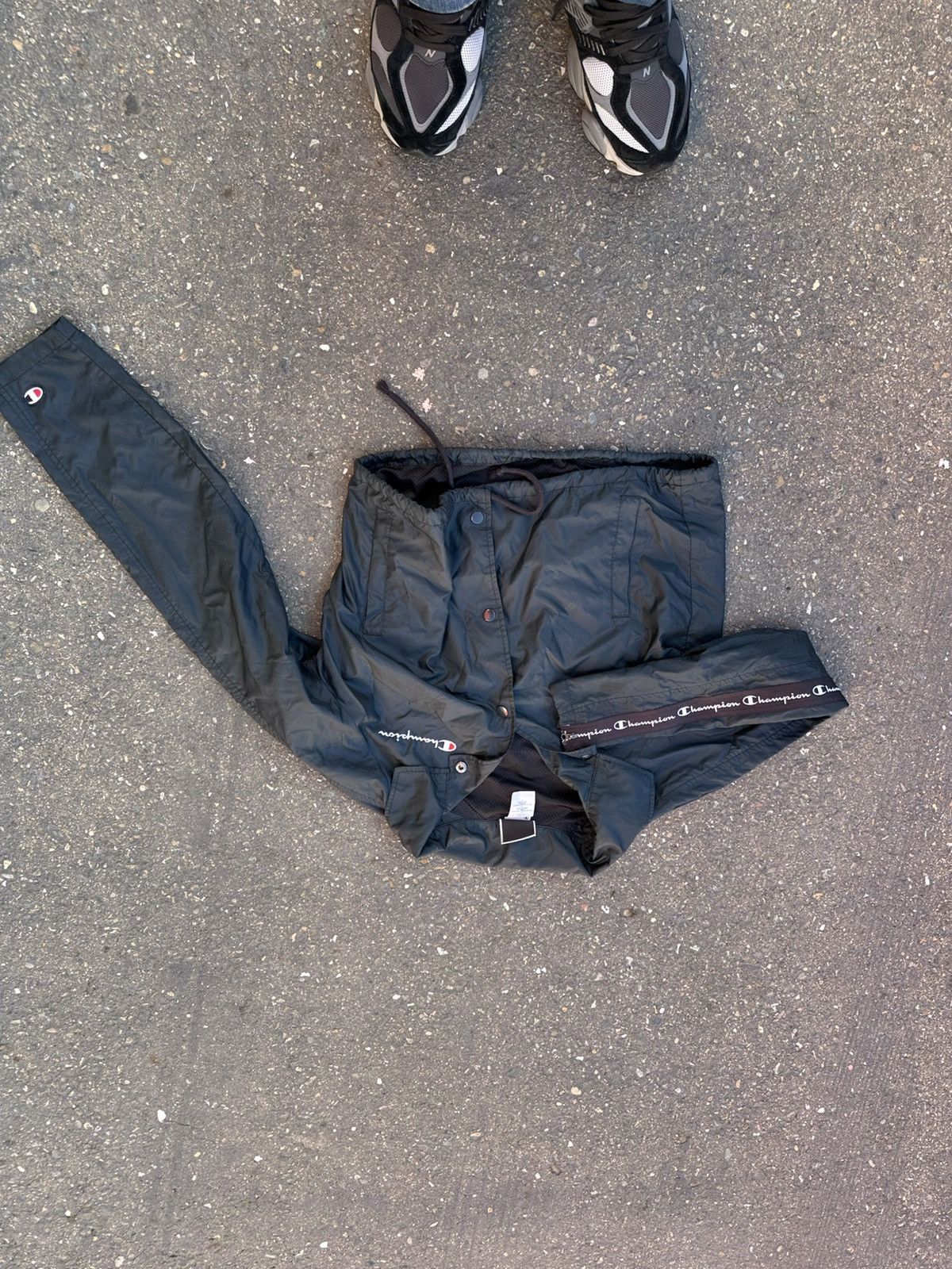 Champion Black Champion Windbreaker Size M / US 6-8 / IT 42-44 - 1 Thumbnail