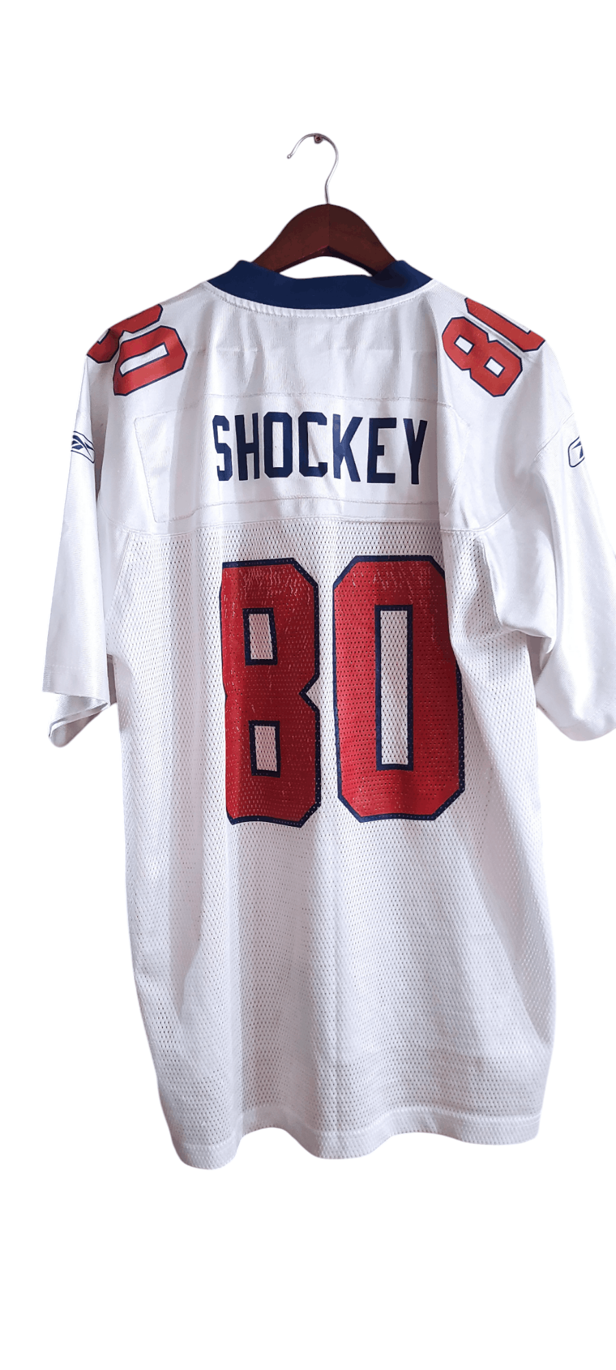 NFL × Reebok × Vintage NFL Jersey Reebok On Field New York Giants Shockey #80 Size US L / EU 52-54 / 3 - 2 Thumbnail