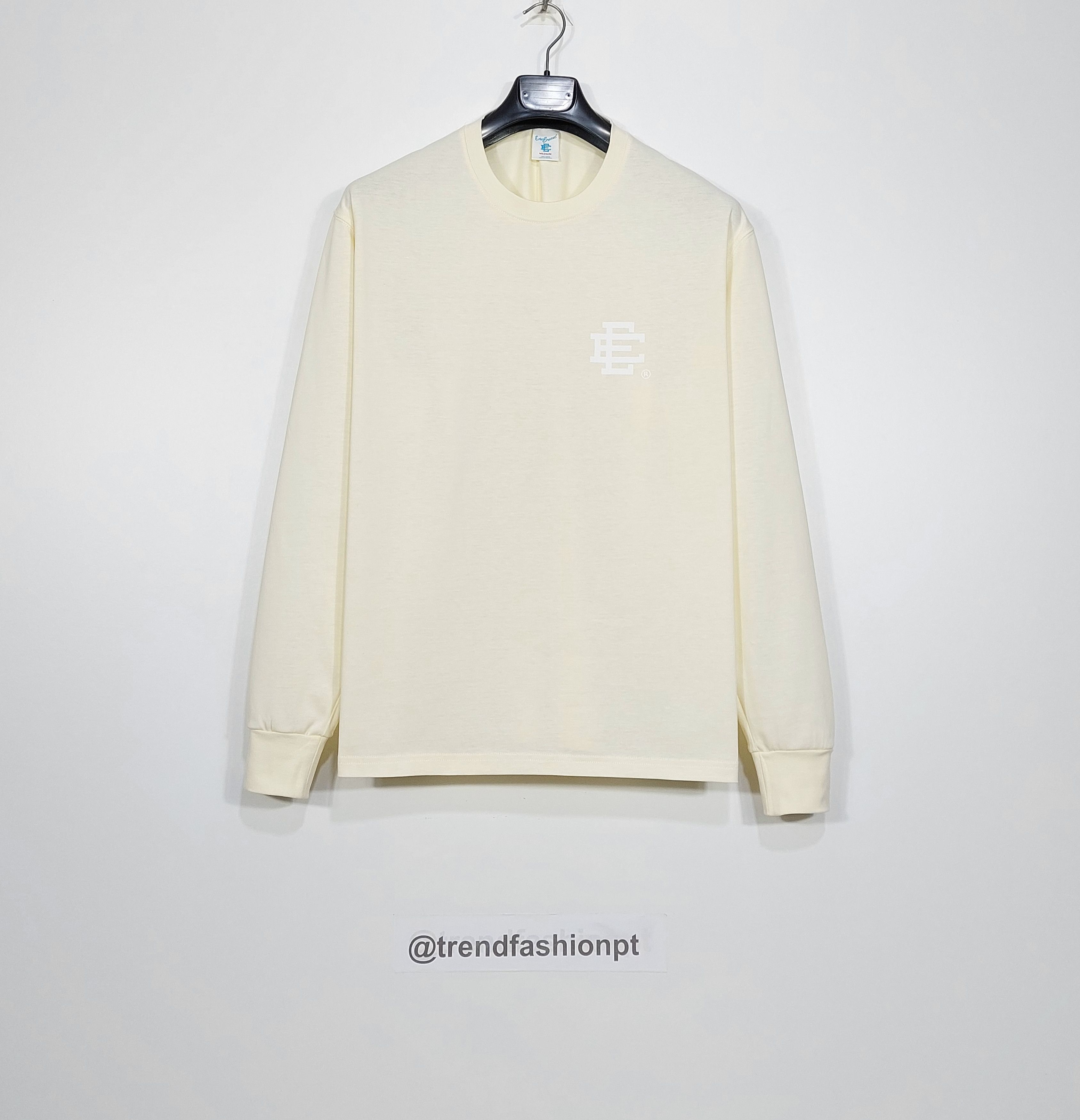Eric Emanuel EE long sleeve tshirt - cream / white M Size US M / EU 48-50 / 2 - 1 Thumbnail