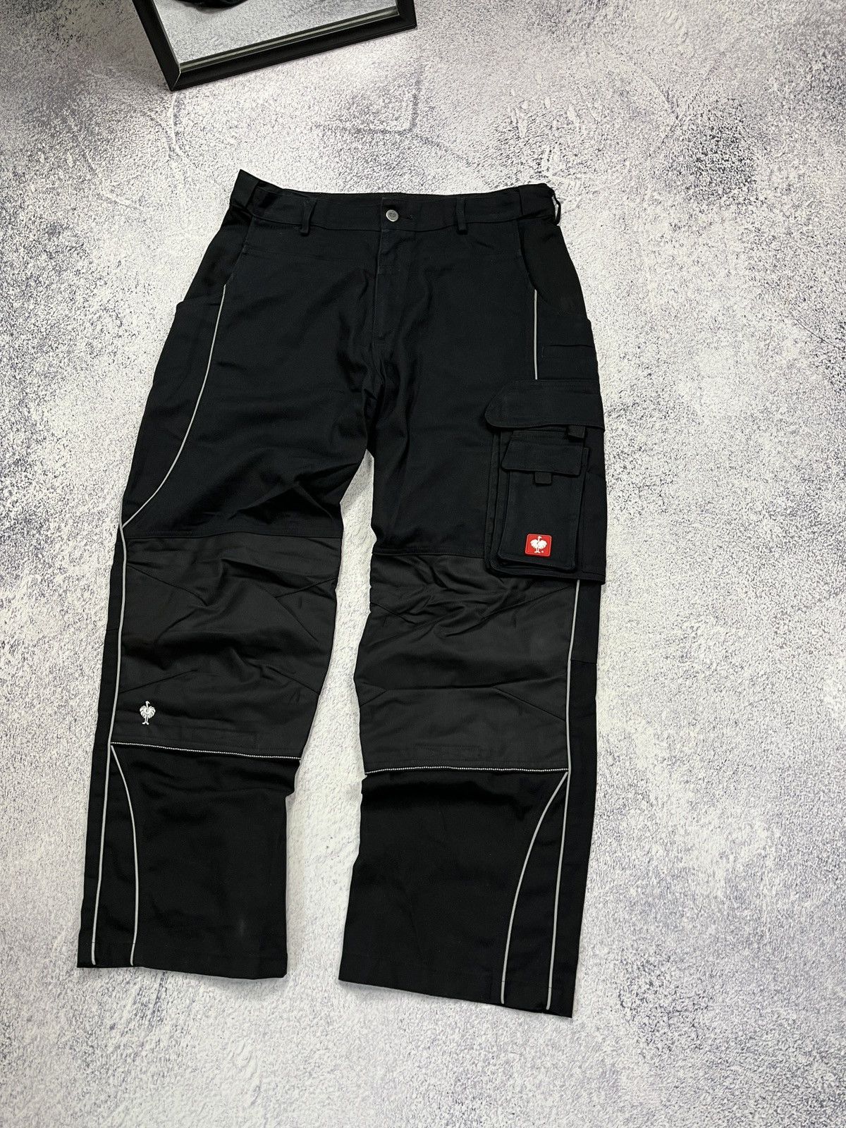 Garment Reproduction of Workers × Stewart & Strauss Engelbert Strauss Workwear Dynatec Cargo Pants Multipocket Size US 36 / EU 52 - 6 Thumbnail