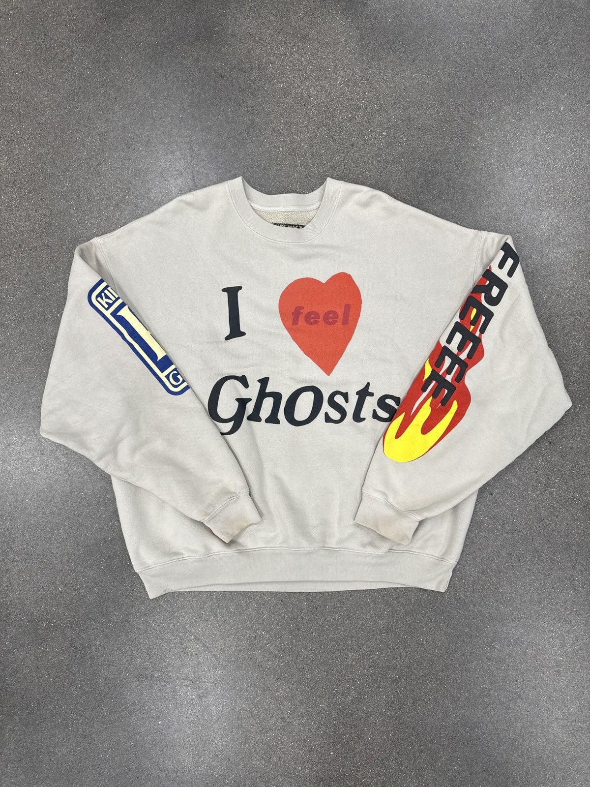 Cactus Plant Flea Market × Kanye West CPFM Kids See Ghosts FREEEE Crewneck Sweatshirt Ghost Size US XXL / EU 58 / 5 - 8 Thumbnail