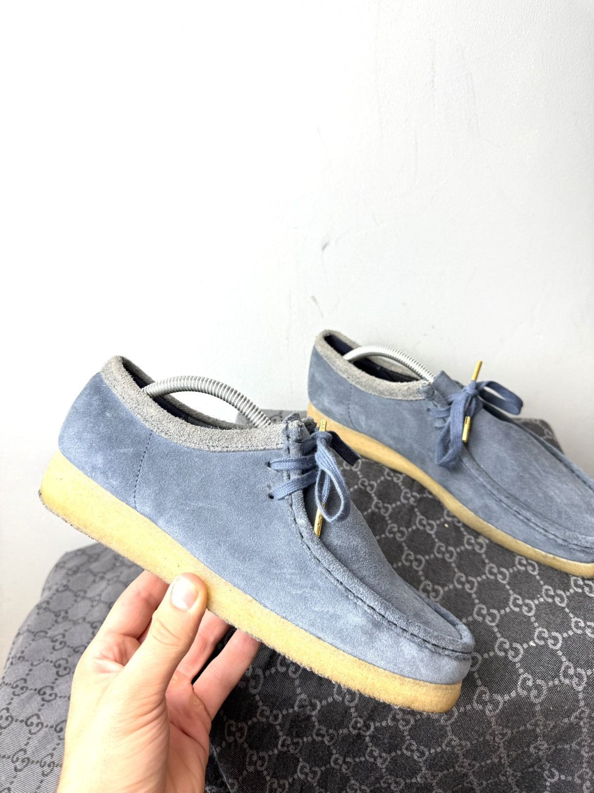 Clarks Clark’s Originals Wallabee Low Top Boots Shoes Sneakers Size US 9.5 / EU 42-43 - 6 Thumbnail