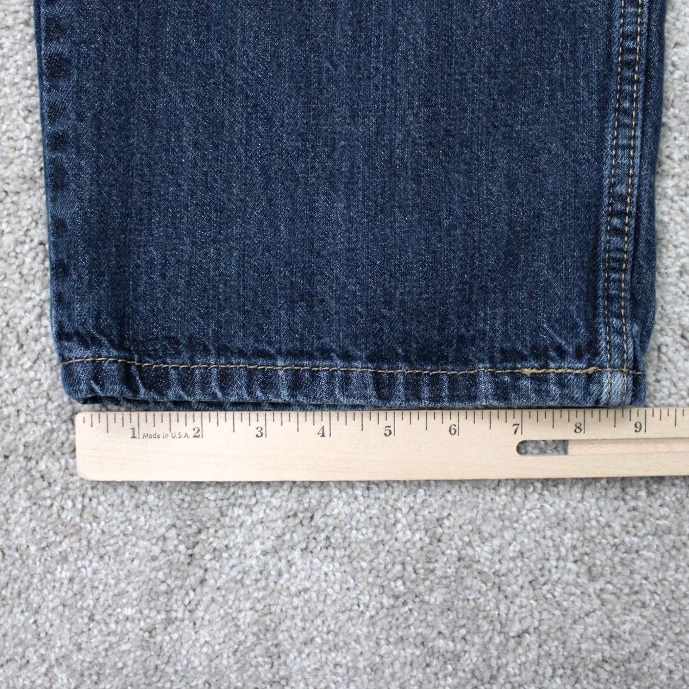 Levi's Levi's 550 Jeans Mens 46x30 Blue Relaxed Fit 100% Cotton Denim 5-Pocket Regular Size MENS Jeans Size US 30 / EU 46 - 5 Thumbnail