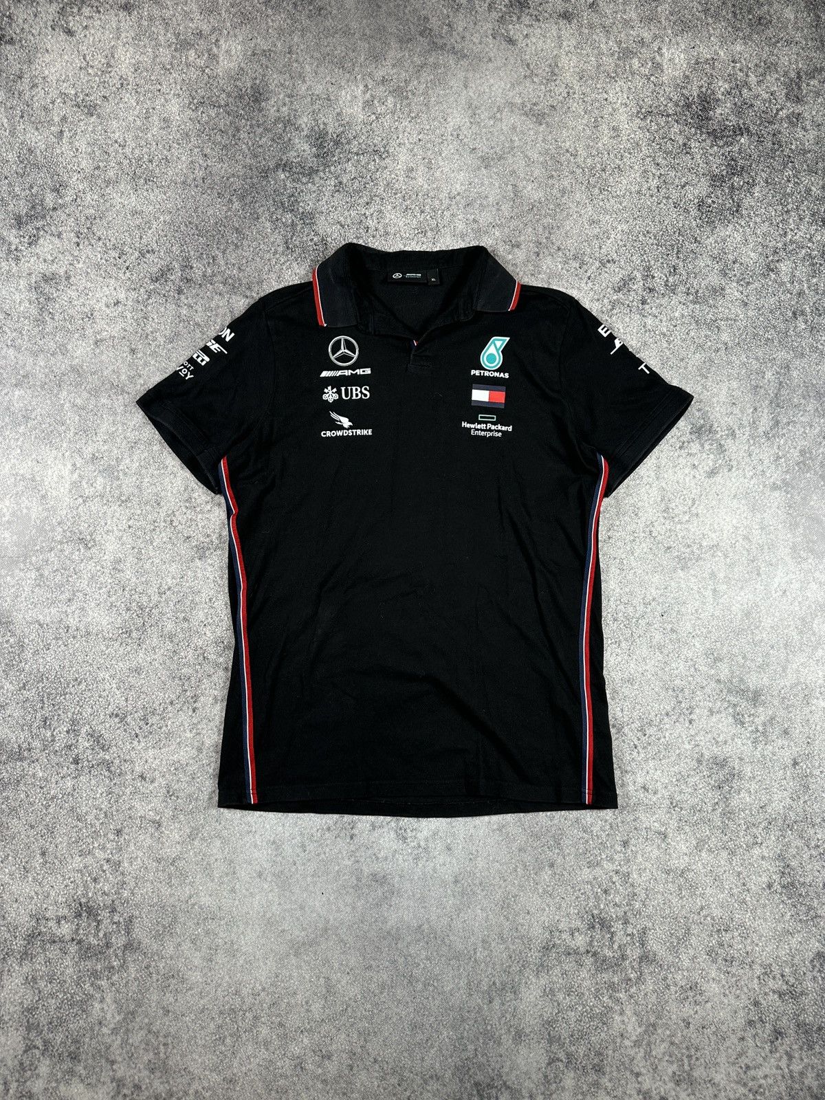 Mercedes-Benz F-1 Mercedes Benz AMG Polo Petronas Racing Logo Rare XL USA Size US XL / EU 56 / 4 - 1 Thumbnail