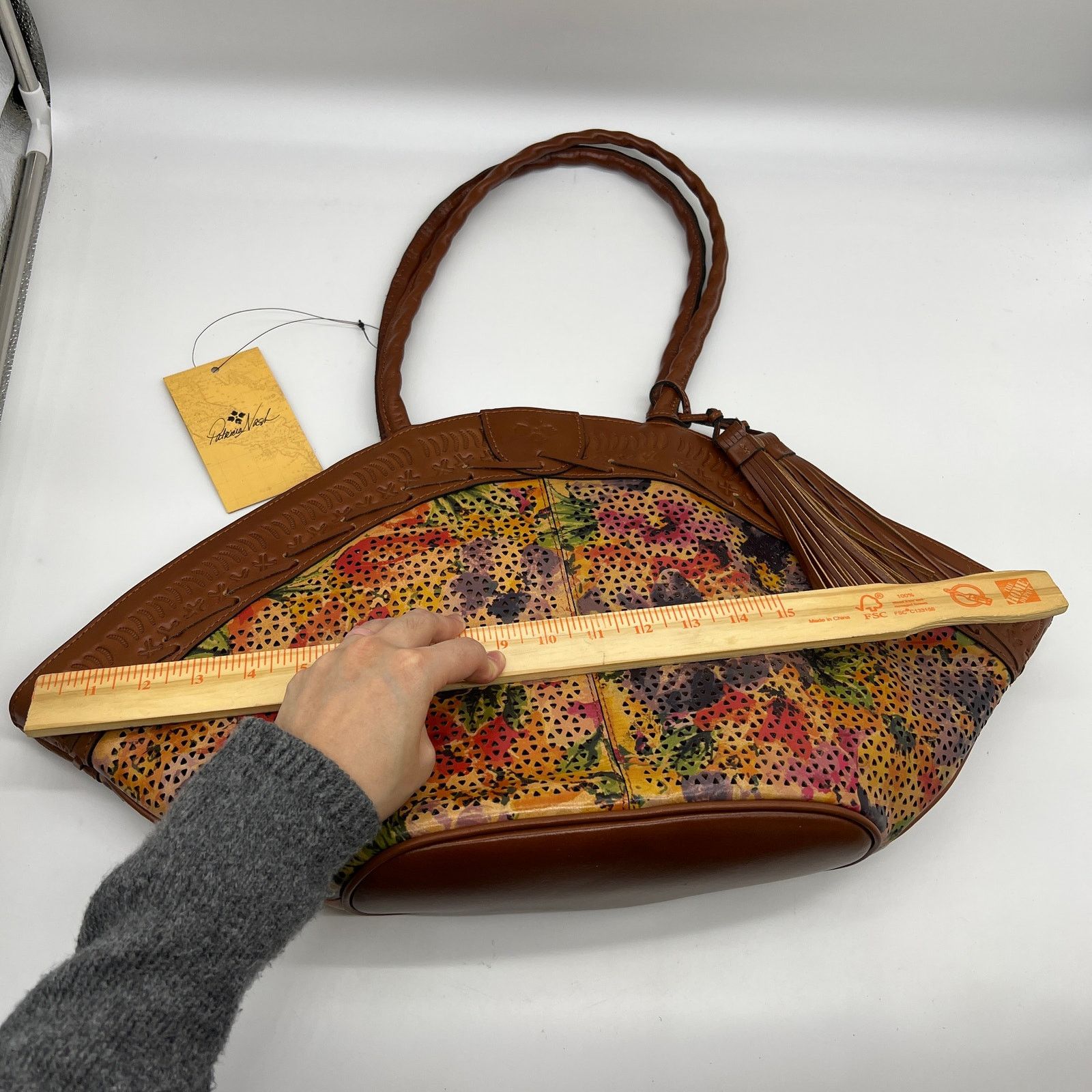 Other Patricia Nash Women Handbags Perforated Leather Size ONE SIZE - 6 Thumbnail