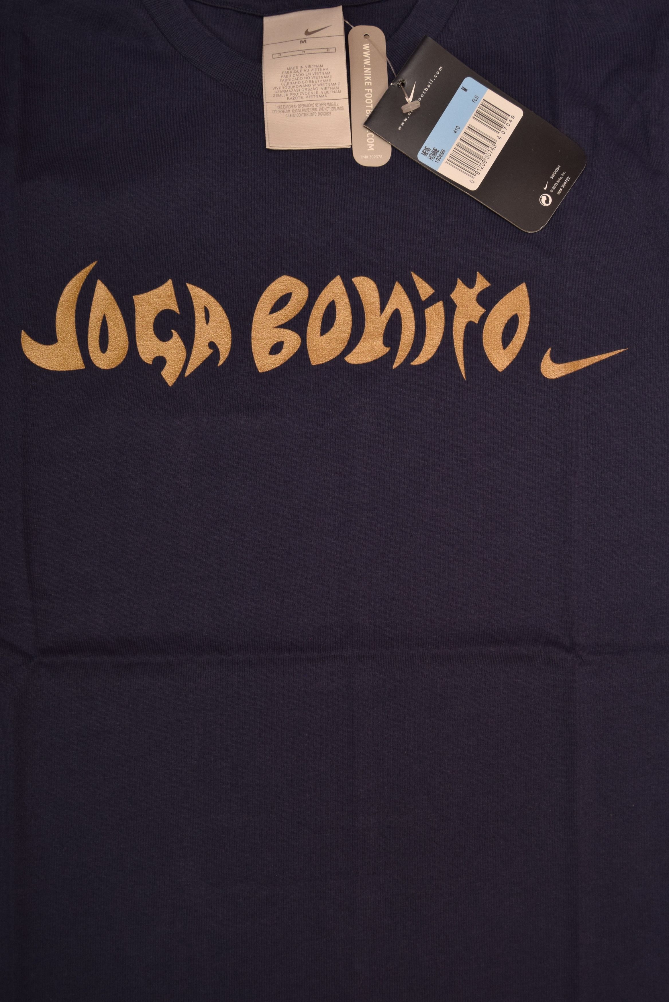 Nike BNWT Y2K Nike Football Joga Bonito Brasil Brazil Size US M / EU 48-50 / 2 - 3 Thumbnail