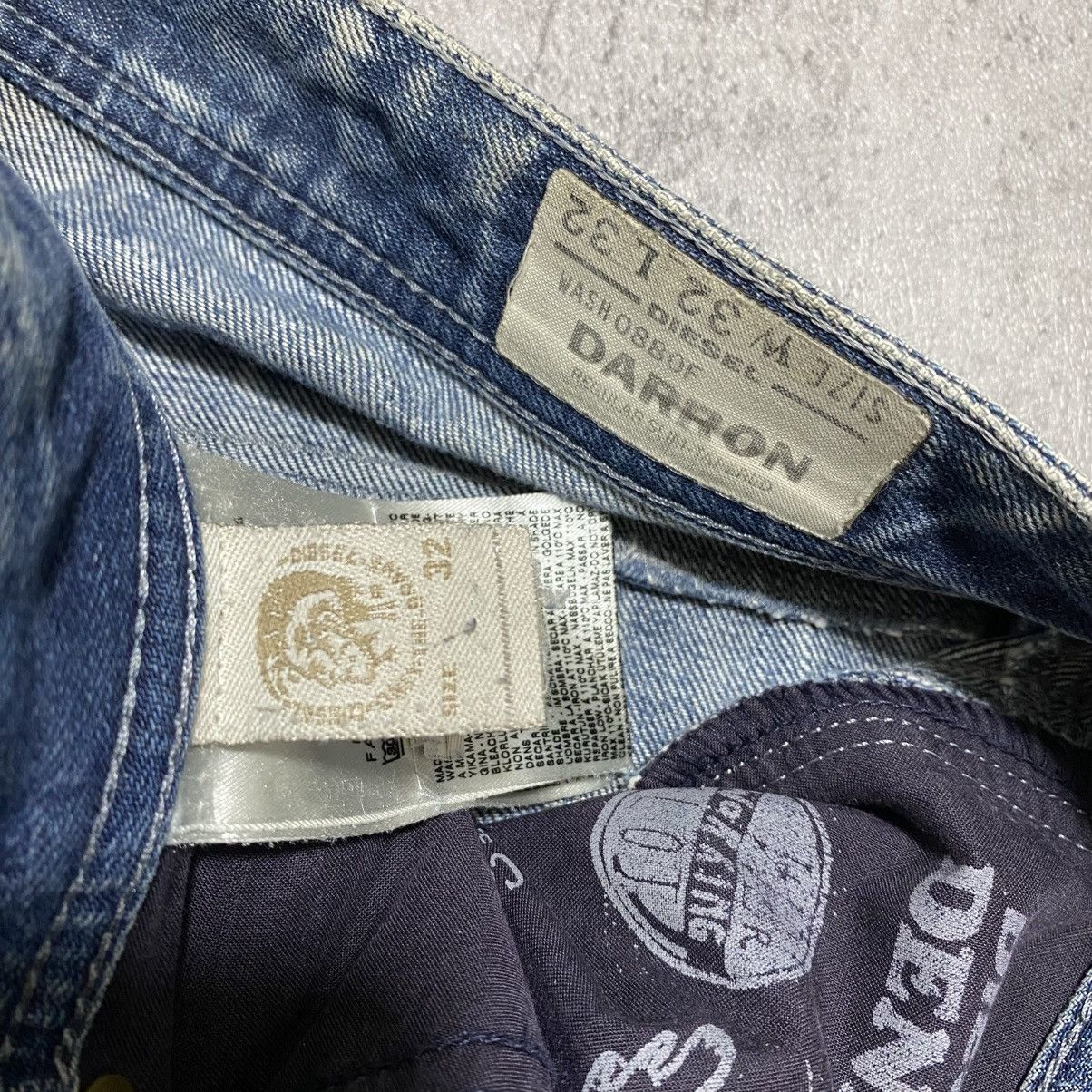 Diesel DIESEL DISTRESSED DARRON REGULAR SLIM TAPERED JEANS Size US 34 / EU 50 - 4 Thumbnail