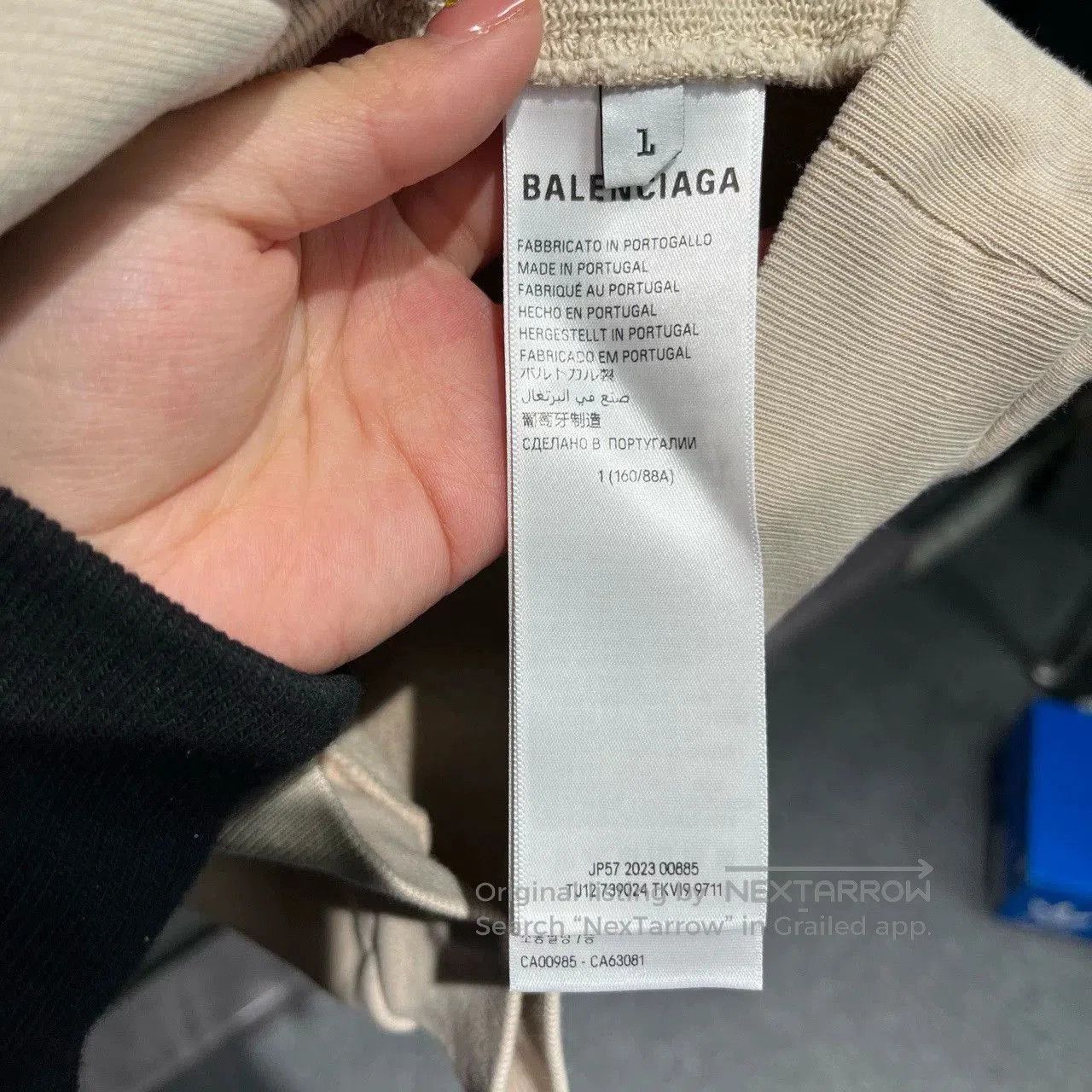 Balenciaga Balenciaga Logo Print Hoodie. Size US S / EU 44-46 / 1 - 3 Thumbnail