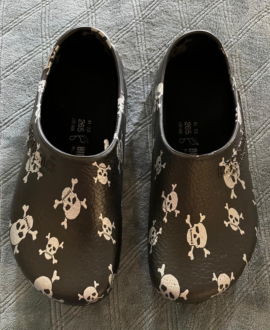 Birkenstock Birkenstock Professional Rubber Sandals Boston Skull Monogra Size US 8.5 / EU 41-42 - 1 Thumbnail