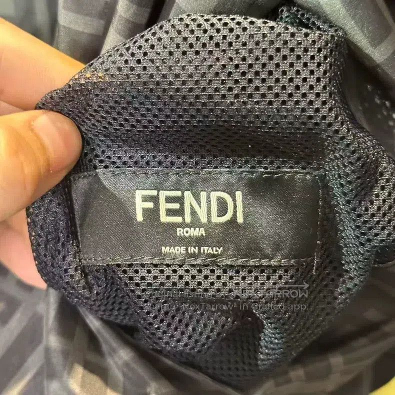 Fendi Fendi Letter Printed Two-Sided Wearable Jacket Size US M / EU 48-50 / 2 - 3 Thumbnail