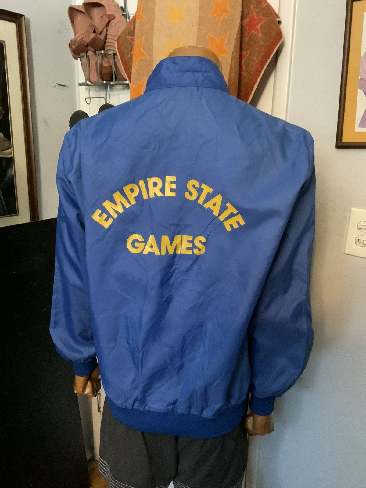 Vintage 1989 Empire State Games New York State Windbreaker Jacket Size US L / EU 52-54 / 3 - 10 Thumbnail