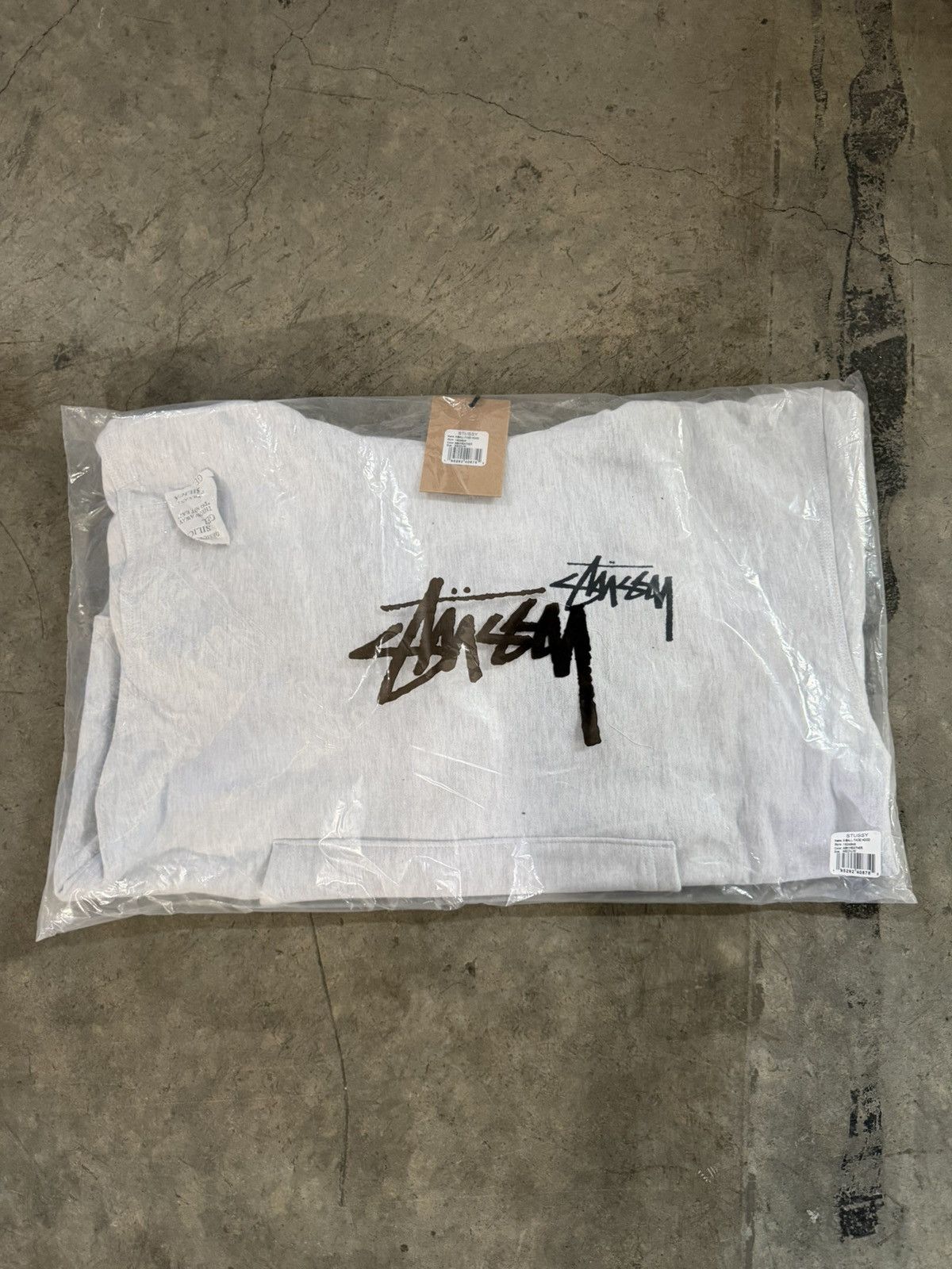Stussy STUSSY 8 Ball Fade Hoodie “Ash Heather” Size US M / EU 48-50 / 2 - 11 Thumbnail