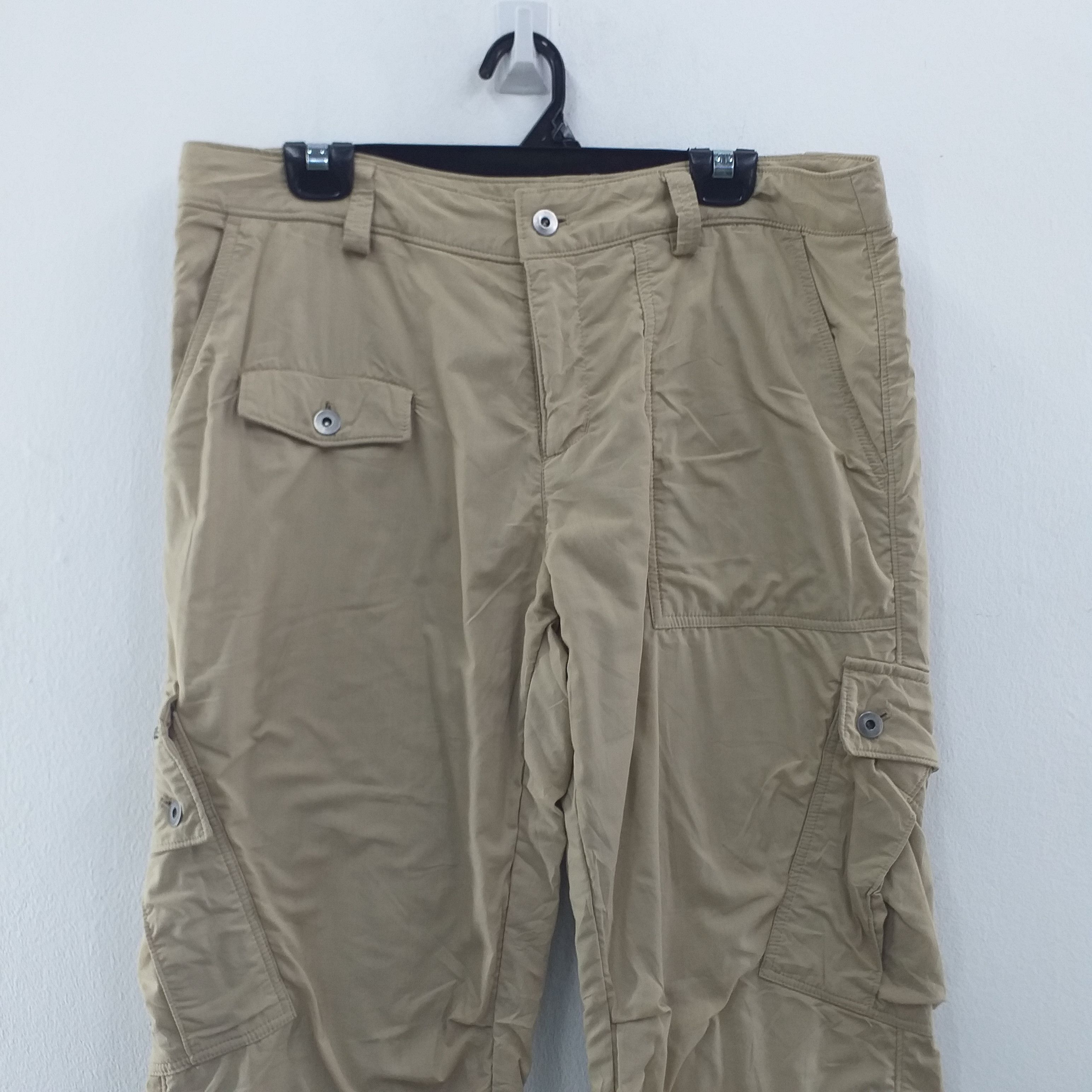 Japanese Brand Custom Wool Japanese Brand Cargo Pockets Pants 35 x 30 CP015 Size US 35 - 3 Thumbnail
