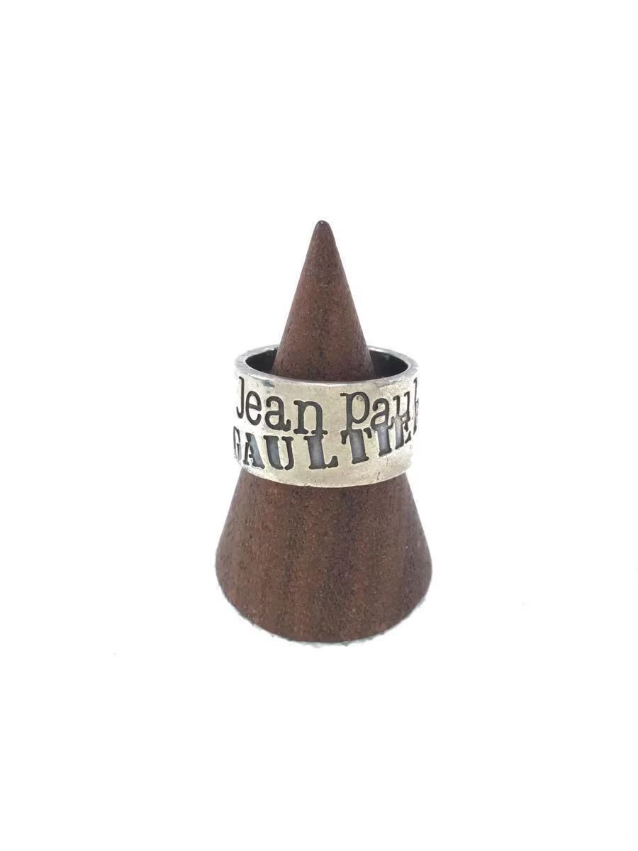 Jean Paul Gaultier .925 Silver Engraved Logo Ring Size ONE SIZE - 1 Thumbnail