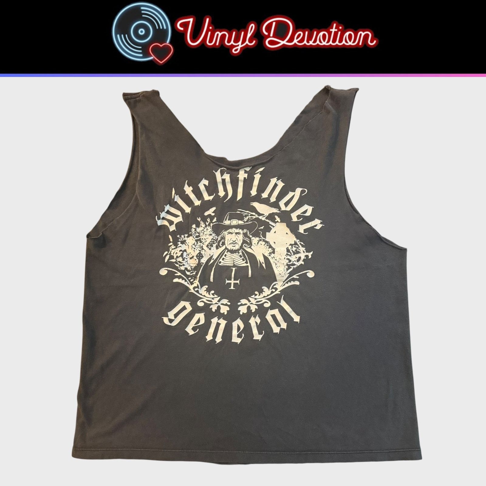 Other Witchfinder General Vintage Tank Cut Sleeves/Neckline Size L Size US L / EU 52-54 / 3 - 1 Thumbnail