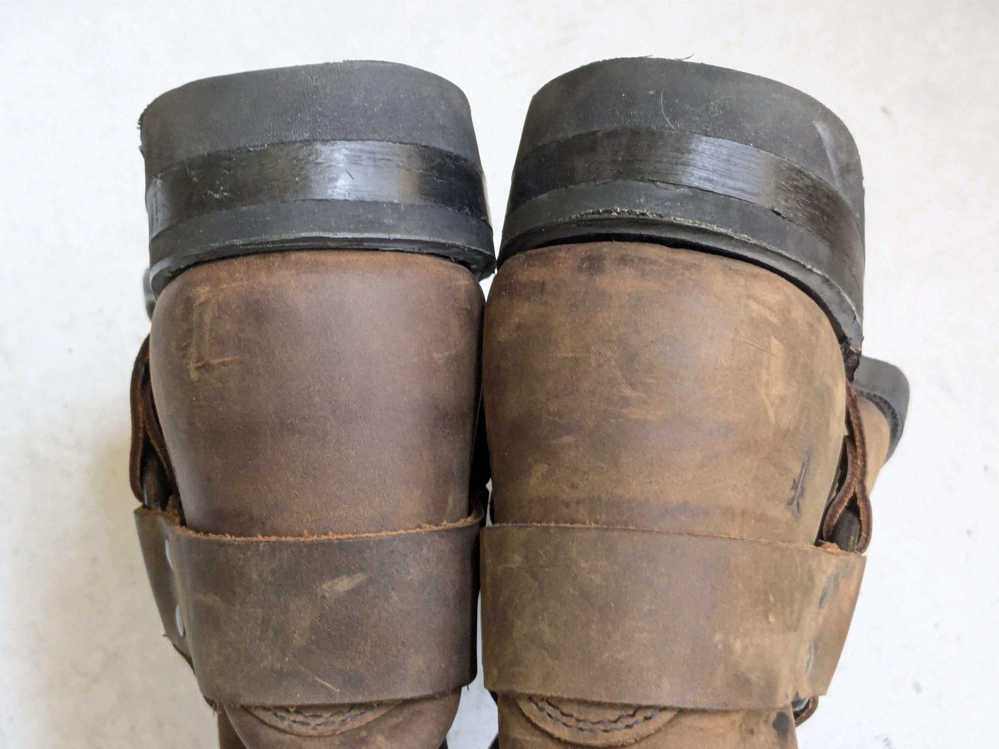 Frye Frye Harness Brown Leather 11.5 M Leather Buckle Size US 11.5 / EU 44-45 - 15 Thumbnail