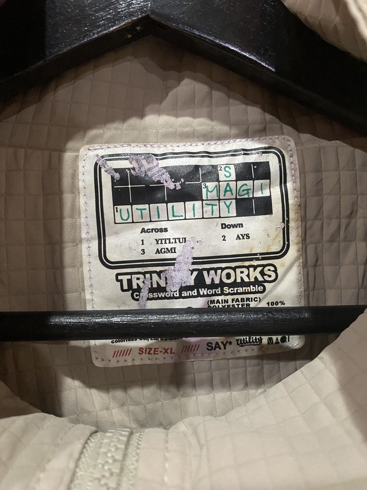 Trinity The Label Trinity Works Utility Jacket – “Tripartite Cooperation” Size US XL / EU 56 / 4 - 9 Thumbnail