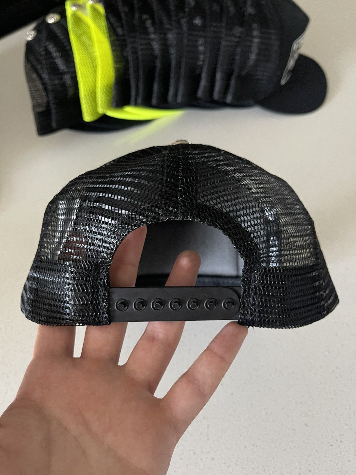Chrome Hearts Chrome Hearts Miami Black Trucker Size ONE SIZE - 3 Thumbnail