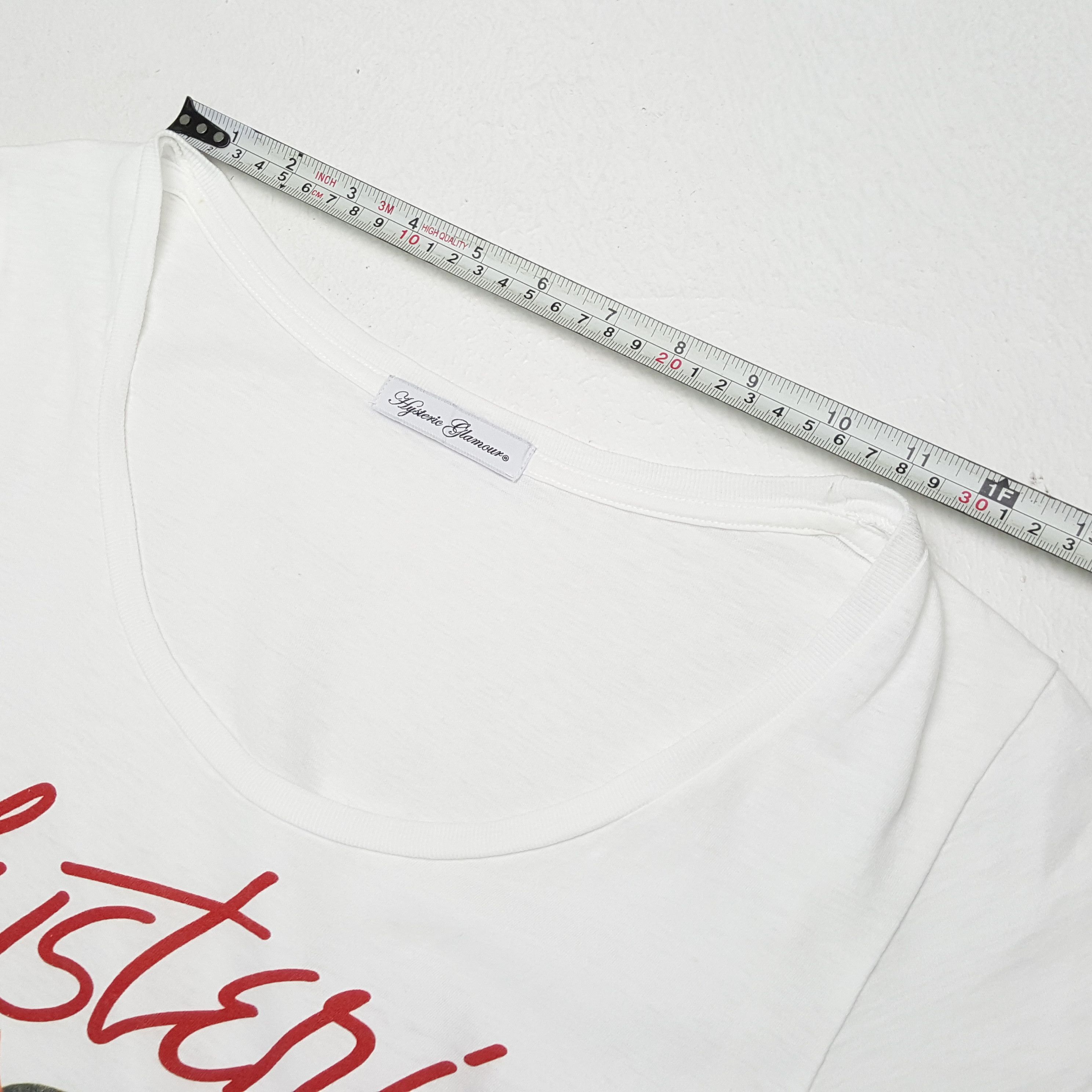 Hysteric Glamour × Japanese Brand × Vintage Vintage HYSTERIC GLAMOUR Japanese Fashion Brand T-Shirts Size XS / US 0-2 / IT 36-38 - 6 Thumbnail