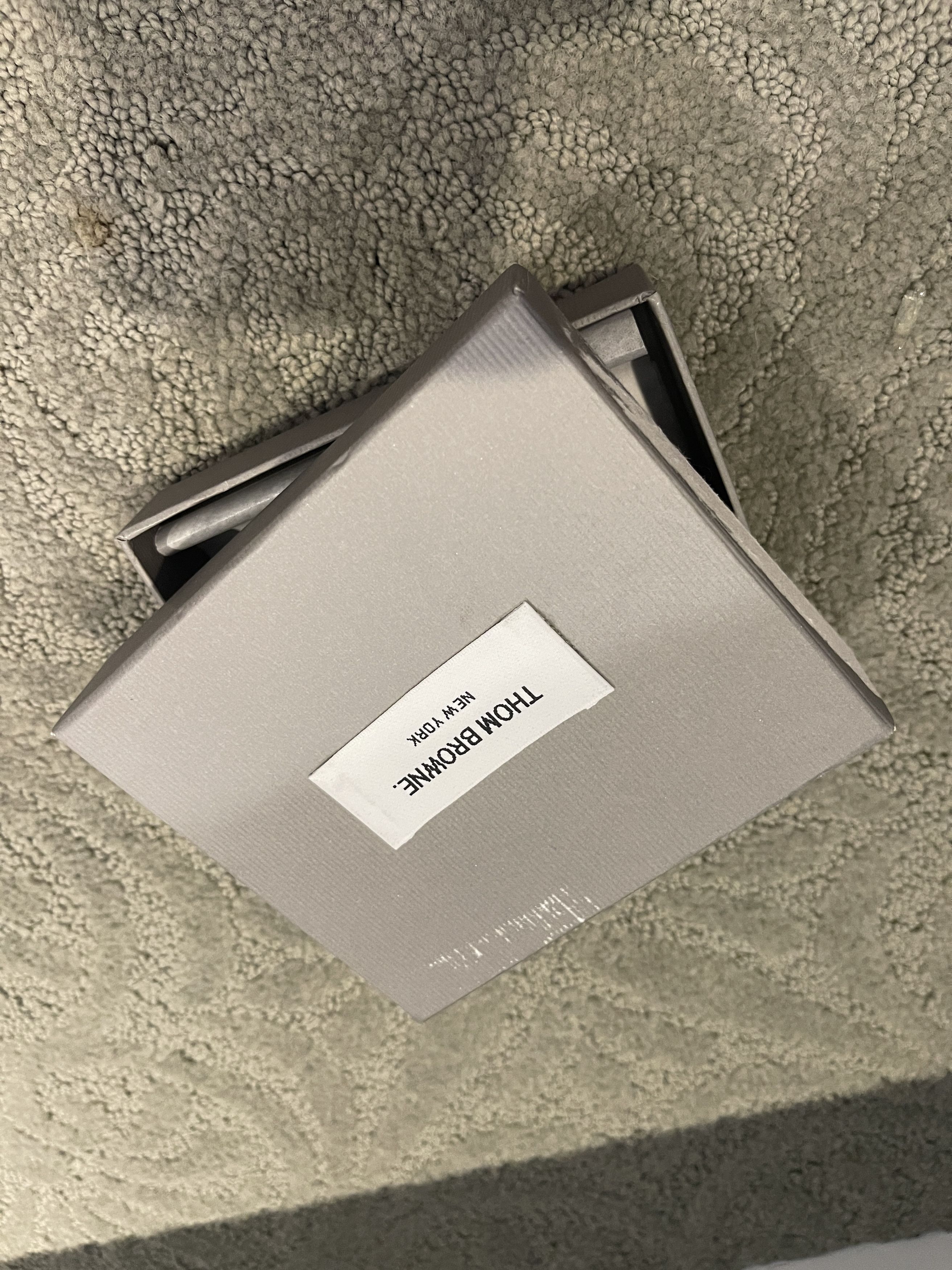 Thom Browne Black Single Card Holder with Embossed Turtles