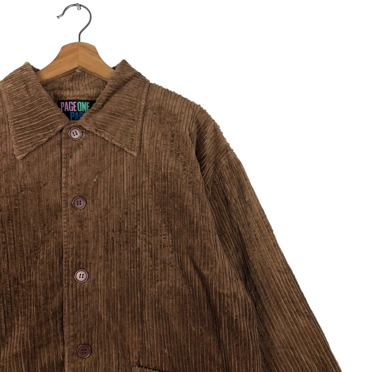 Japanese Brand 🔥Vtg Corduroy Jacket Chore Page One Part III Issey Miyake Size US M / EU 48-50 / 2 - 6 Thumbnail