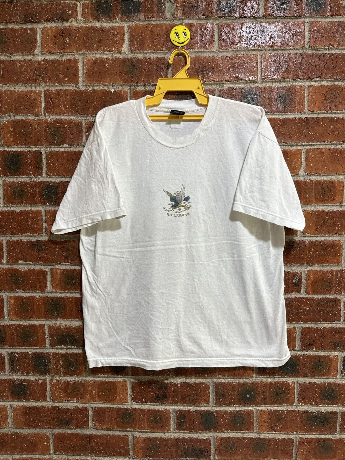 Billabong Vintage 90s Billabong Eagle Surfboard Faded Tee Size US L / EU 52-54 / 3 - 3 Thumbnail