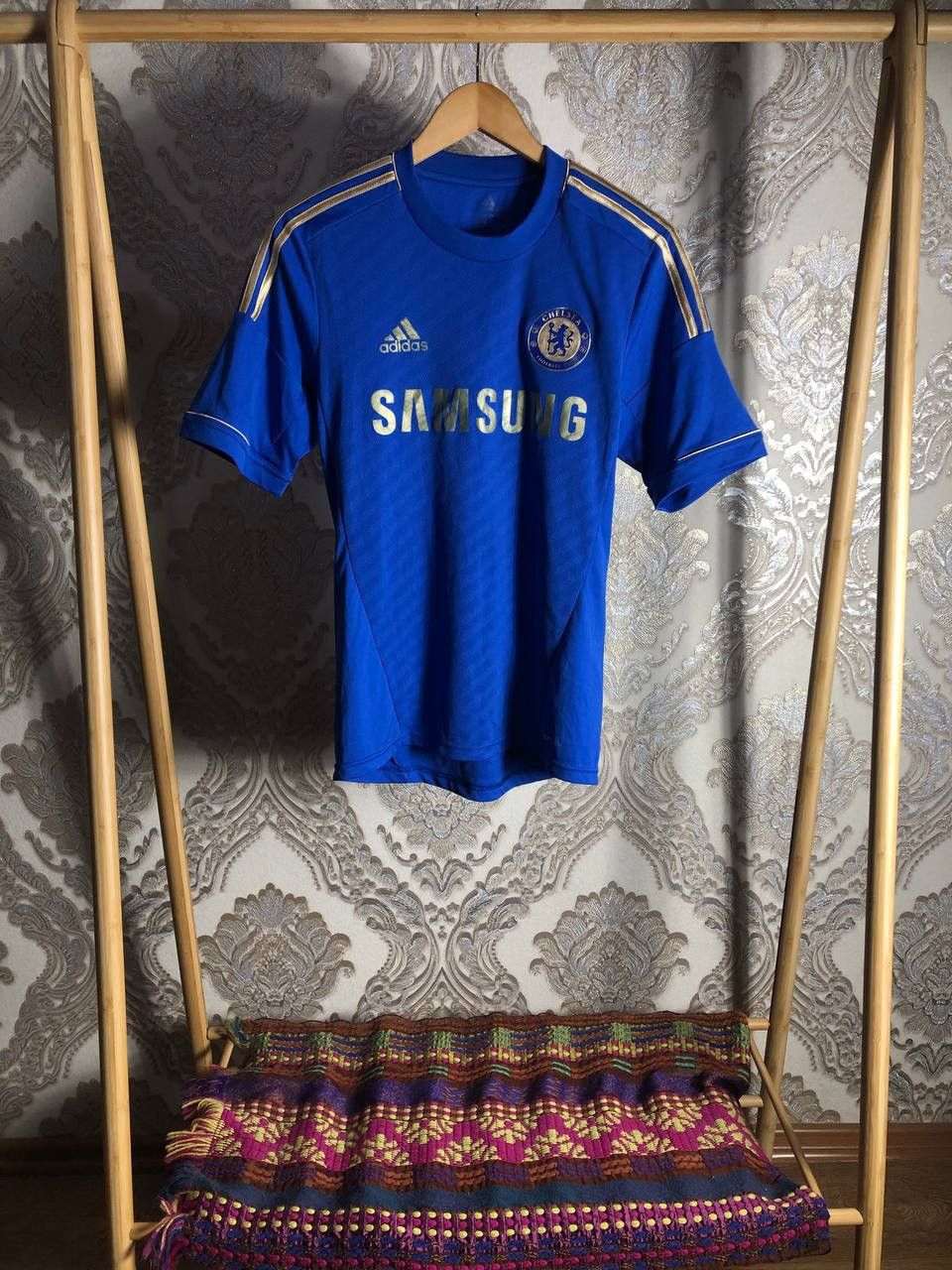 Adidas VINTAGE ADIDAS FC CHELSEA LONDON ENGLAND SOCCER JERSEY RETRO Size US S / EU 44-46 / 1 - 1 Thumbnail