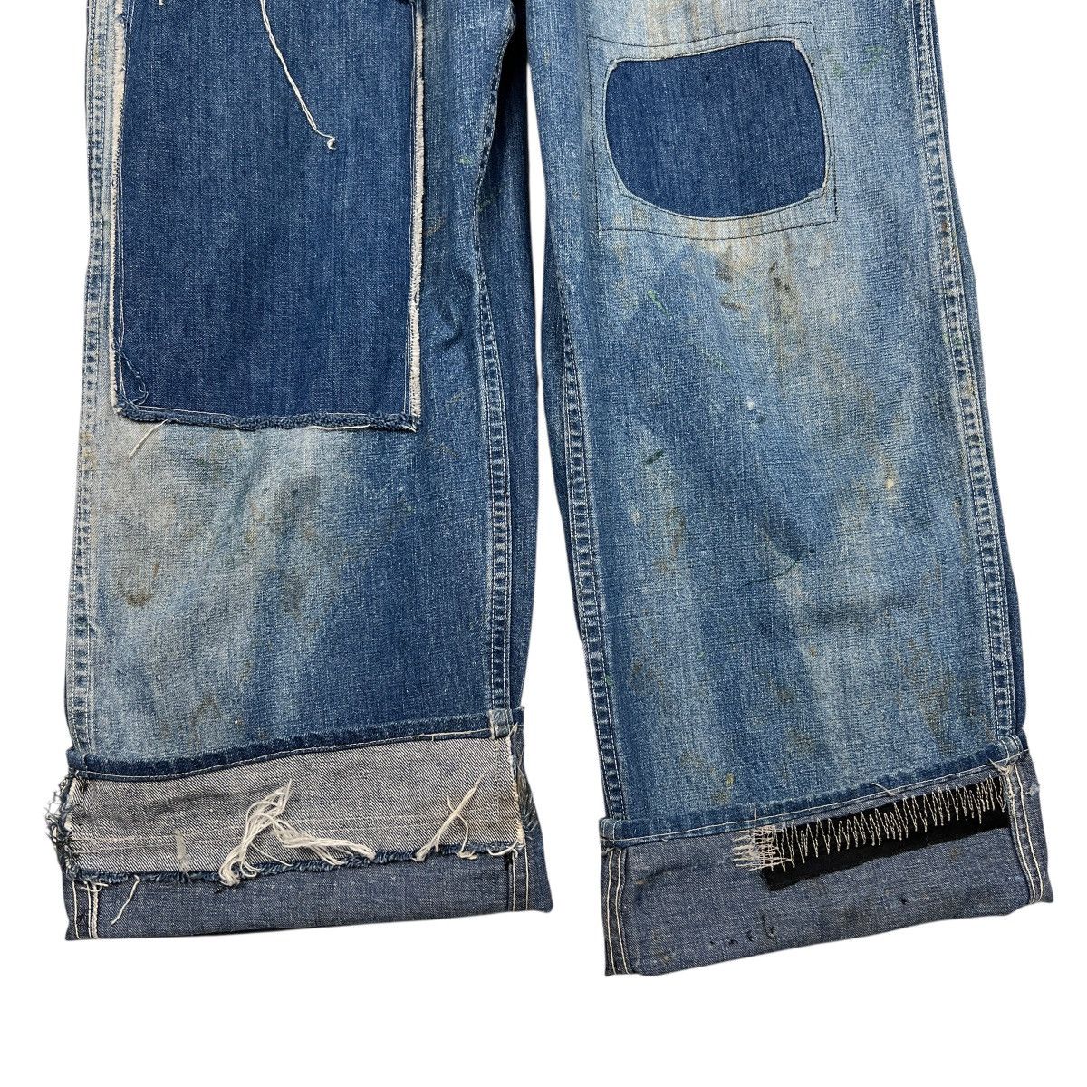 Vintage Vintage WWII Era Overalls Selvedge Patchwork Size US 36 / EU 52 - 17 Thumbnail