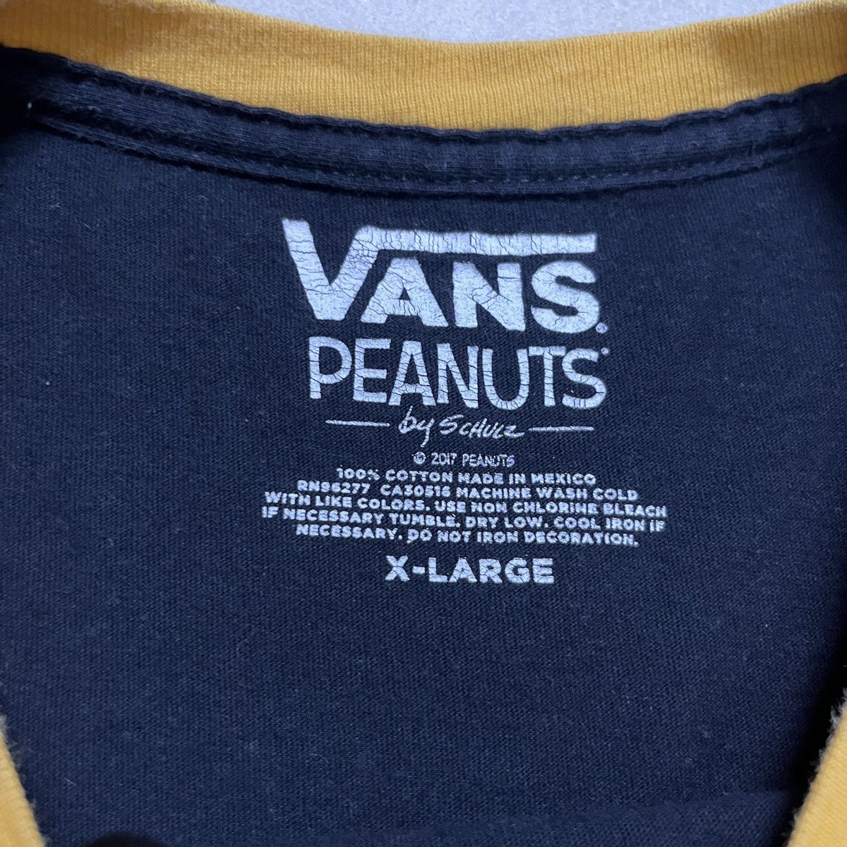 Peanuts × Vans Vans X Peanuts Graphic T Shirt Size US M / EU 48-50 / 2 - 5 Thumbnail