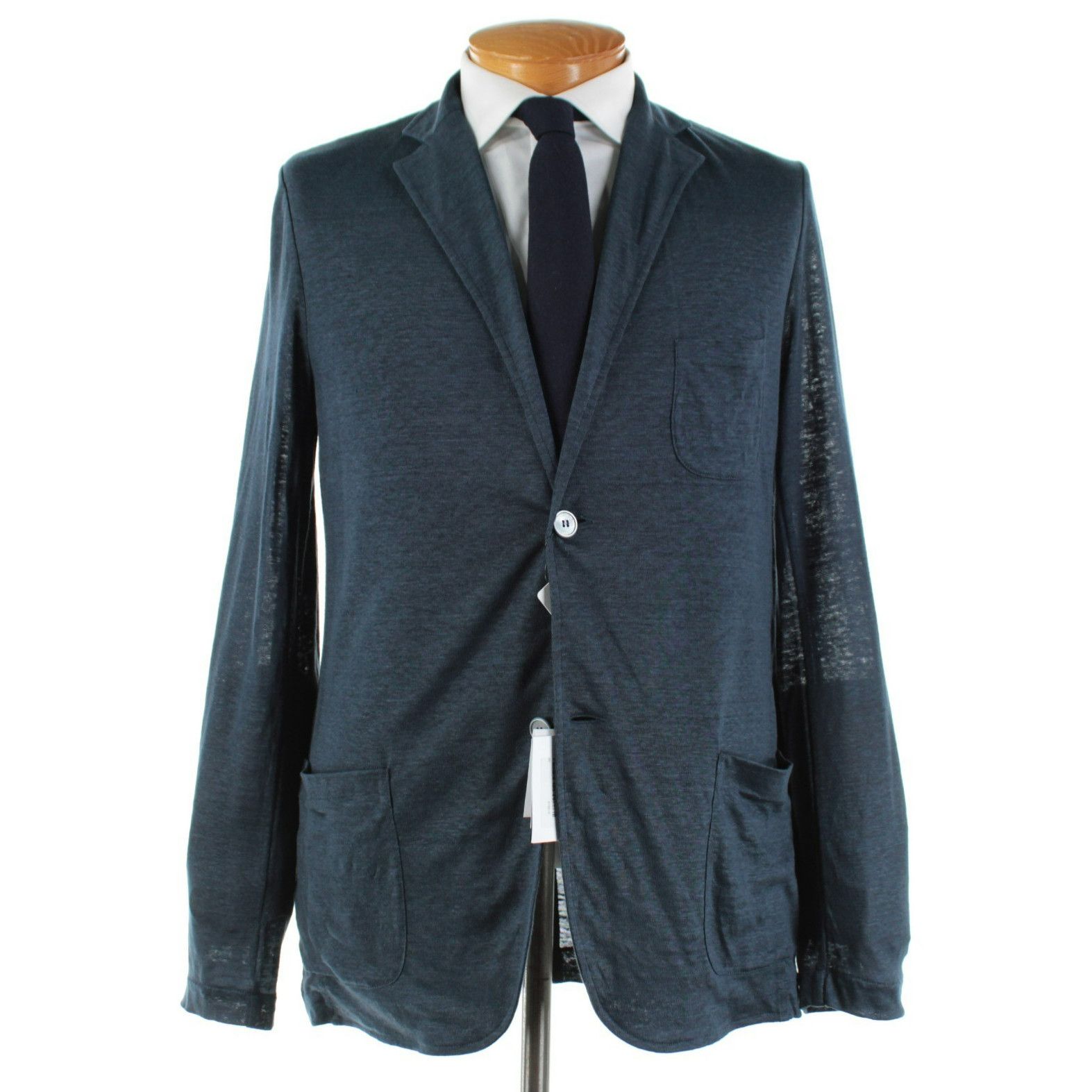 Gran Sasso New with tags Sport Coat Size 44 Regular US in Bl