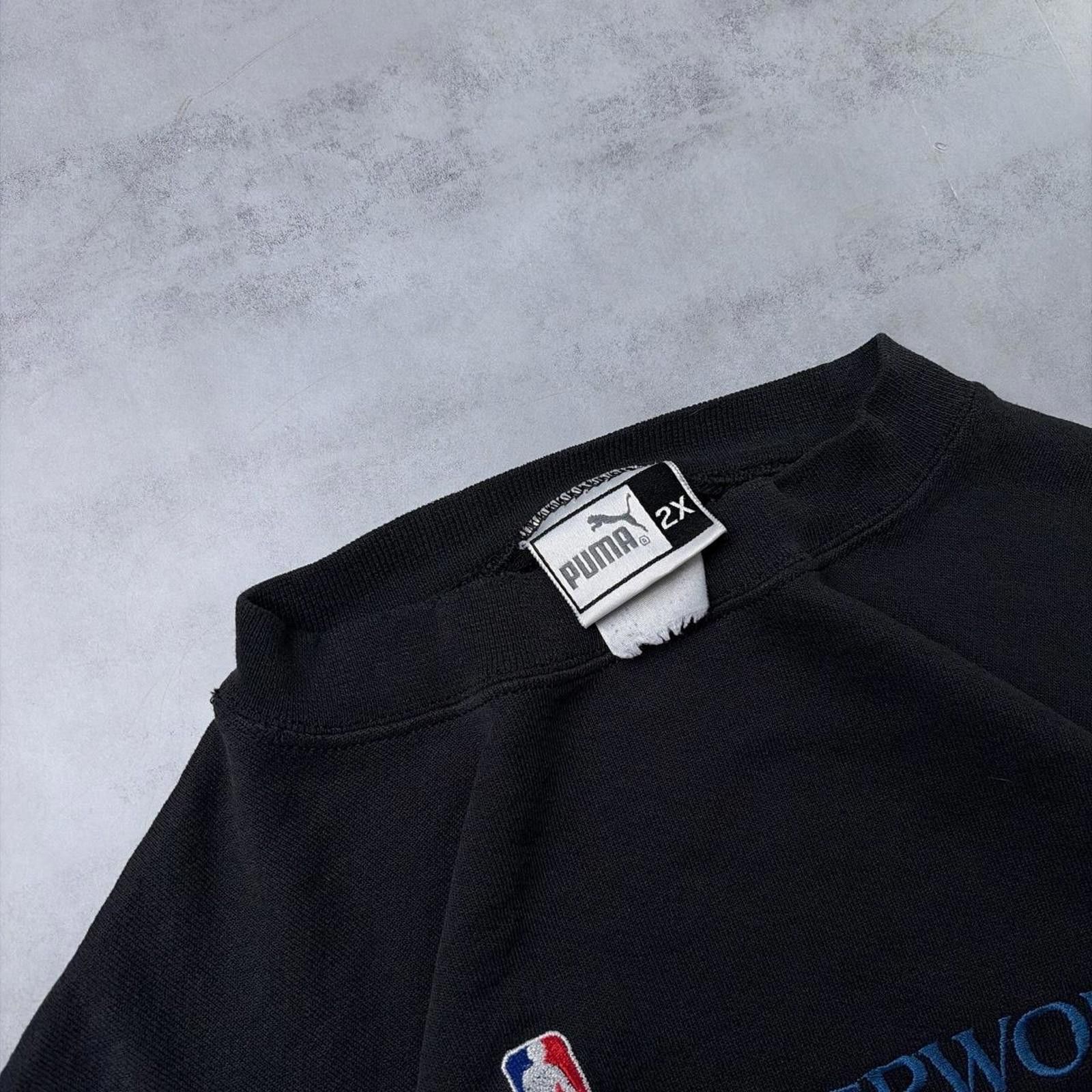 Puma Vintage Puma NBA Werewolves Distressed Boxy Crewneck Sweater Size US XXL / EU 58 / 5 - 7 Thumbnail