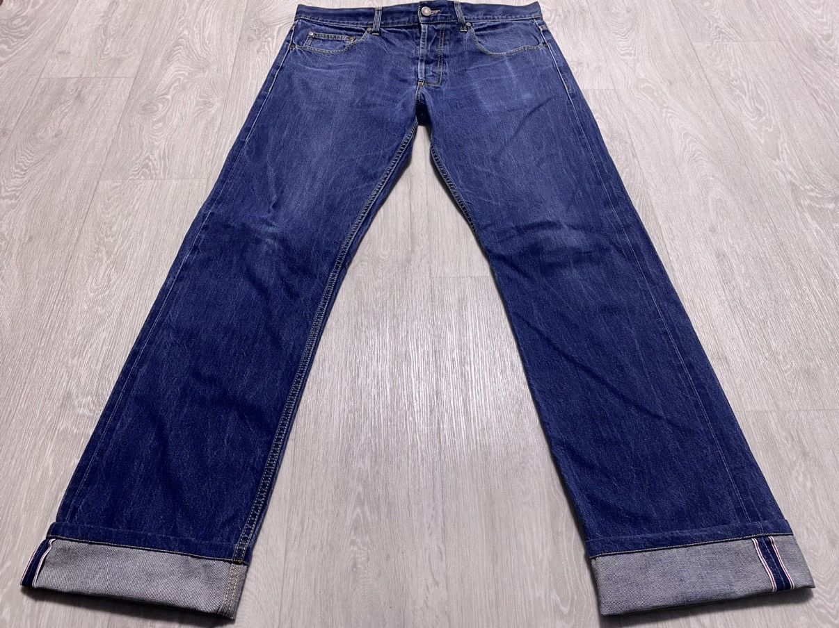 Alexander McQueen Alexander McQueen Main Line 2011 Washed Selvedge Denim Jeans Size US 34 / EU 50 - 4 Thumbnail