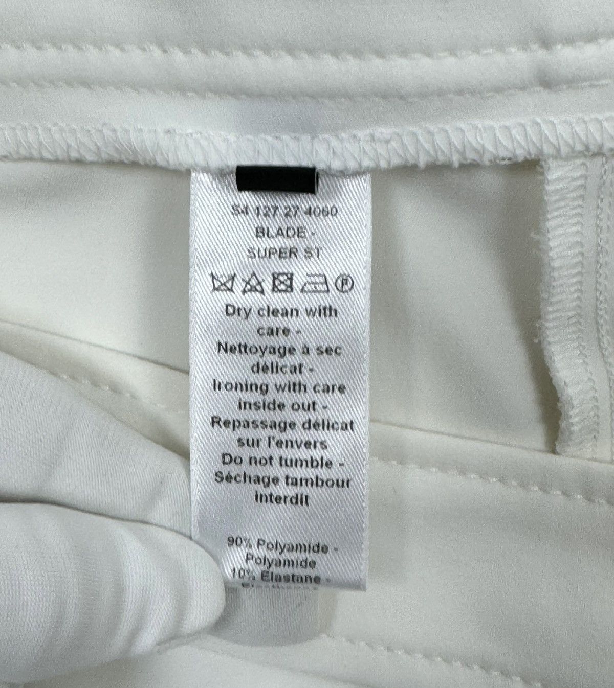 Joseph Joseph White Biker Pants Polyamide size 40 Size 27" / US 4 / IT 40 - 11 Thumbnail