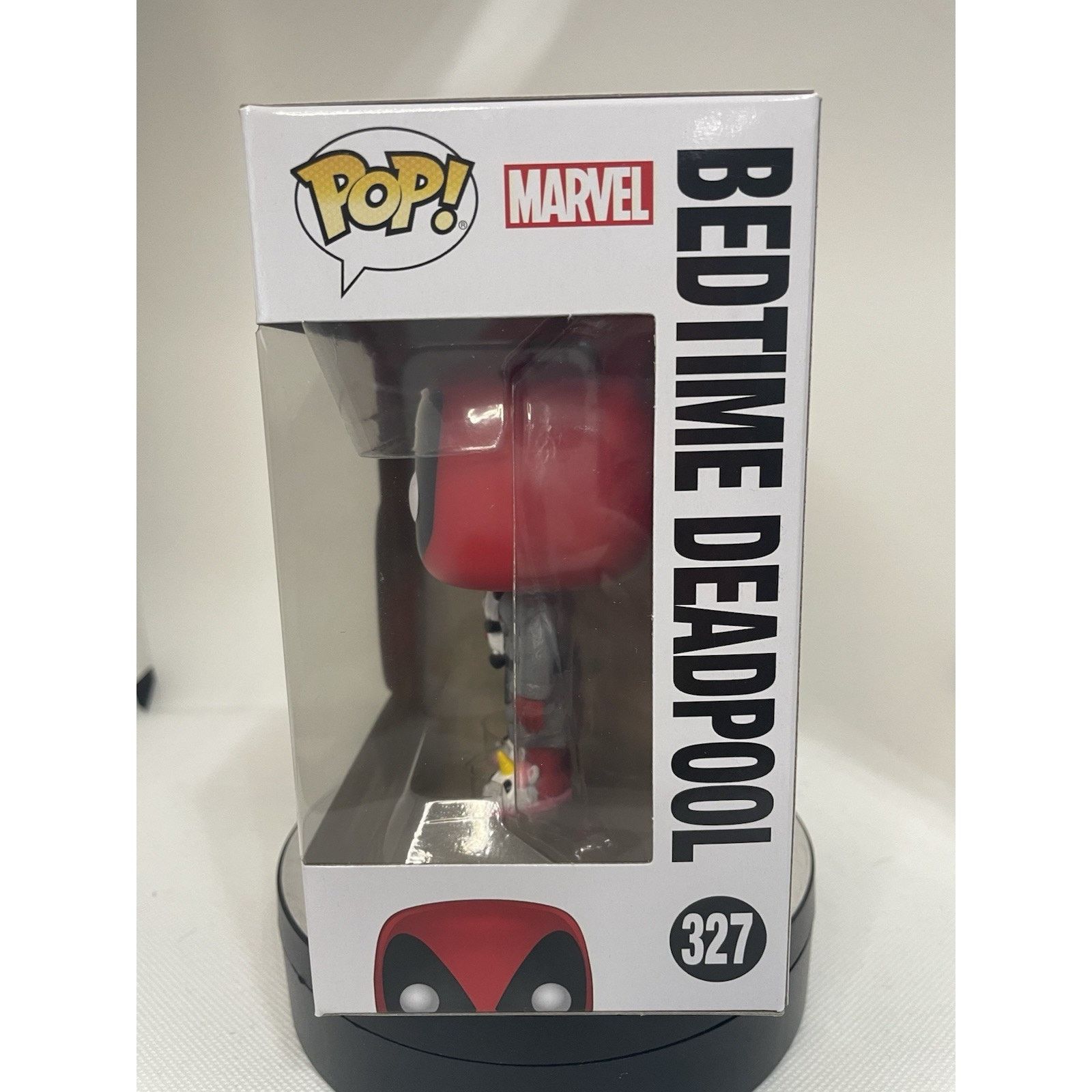 Marvel Comics Funko Pop! Bedtime Deadpool #327 With Pop Protector Size ONE SIZE - 3 Thumbnail