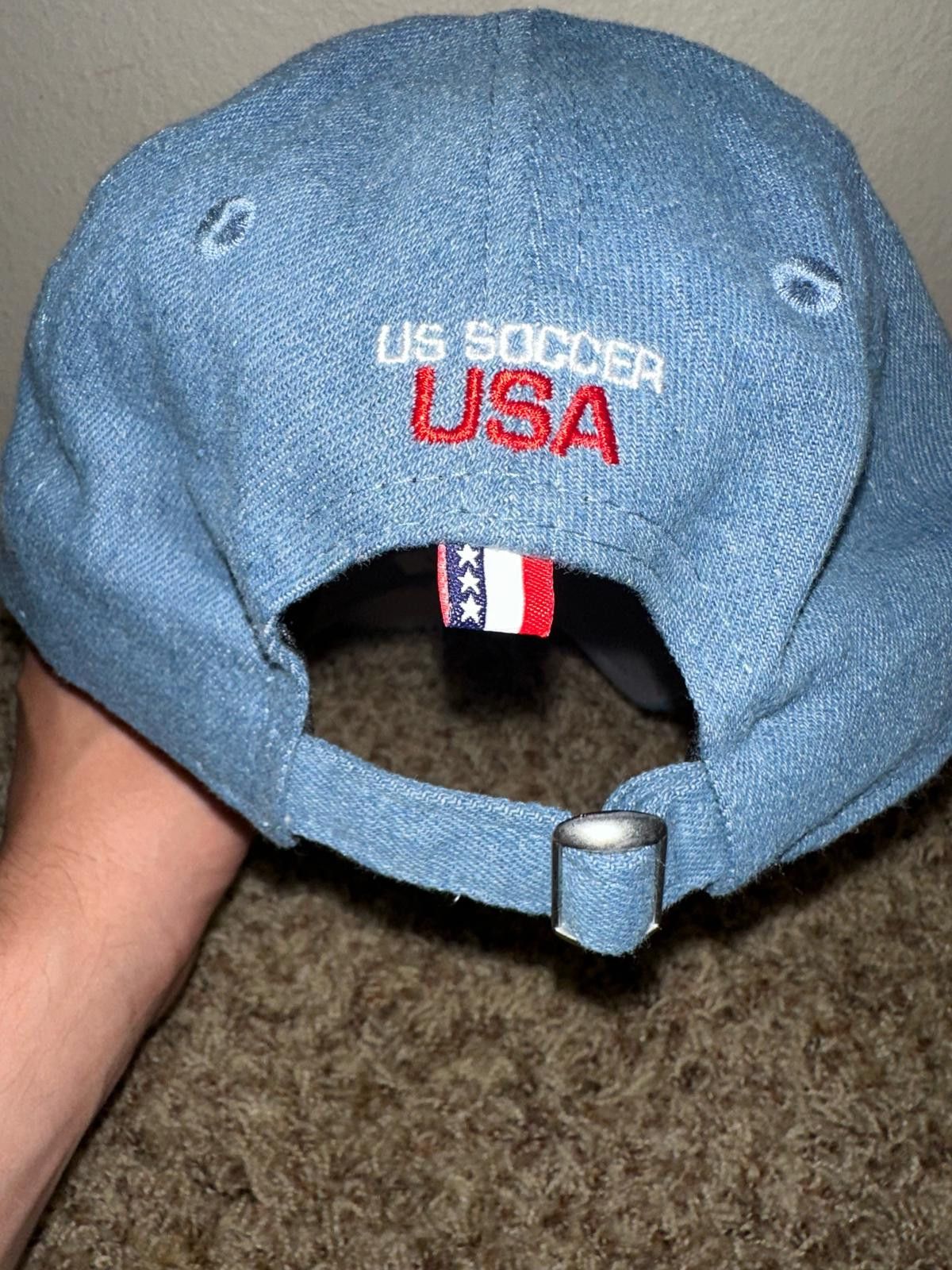 Nike Men's New Era Light Blue US Soccer Classic Team Pride Adjustable Hat Size ONE SIZE - 9 Thumbnail