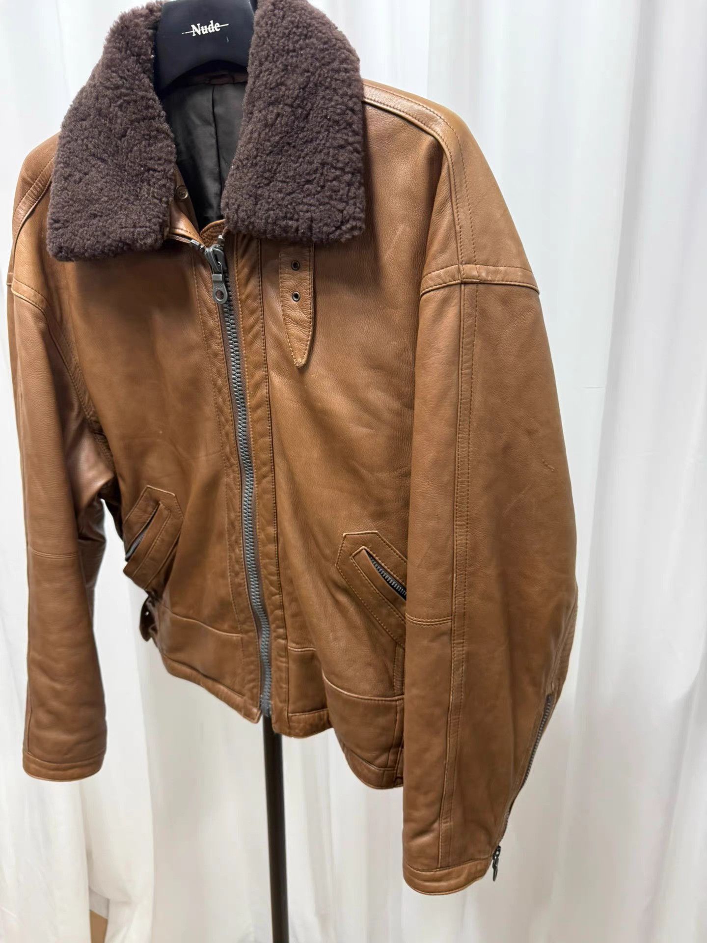 Issey Miyake Issey Miyake Men 80s Vintage Deer Leather Jacket K20 Size US L / EU 52-54 / 3 - 2 Thumbnail