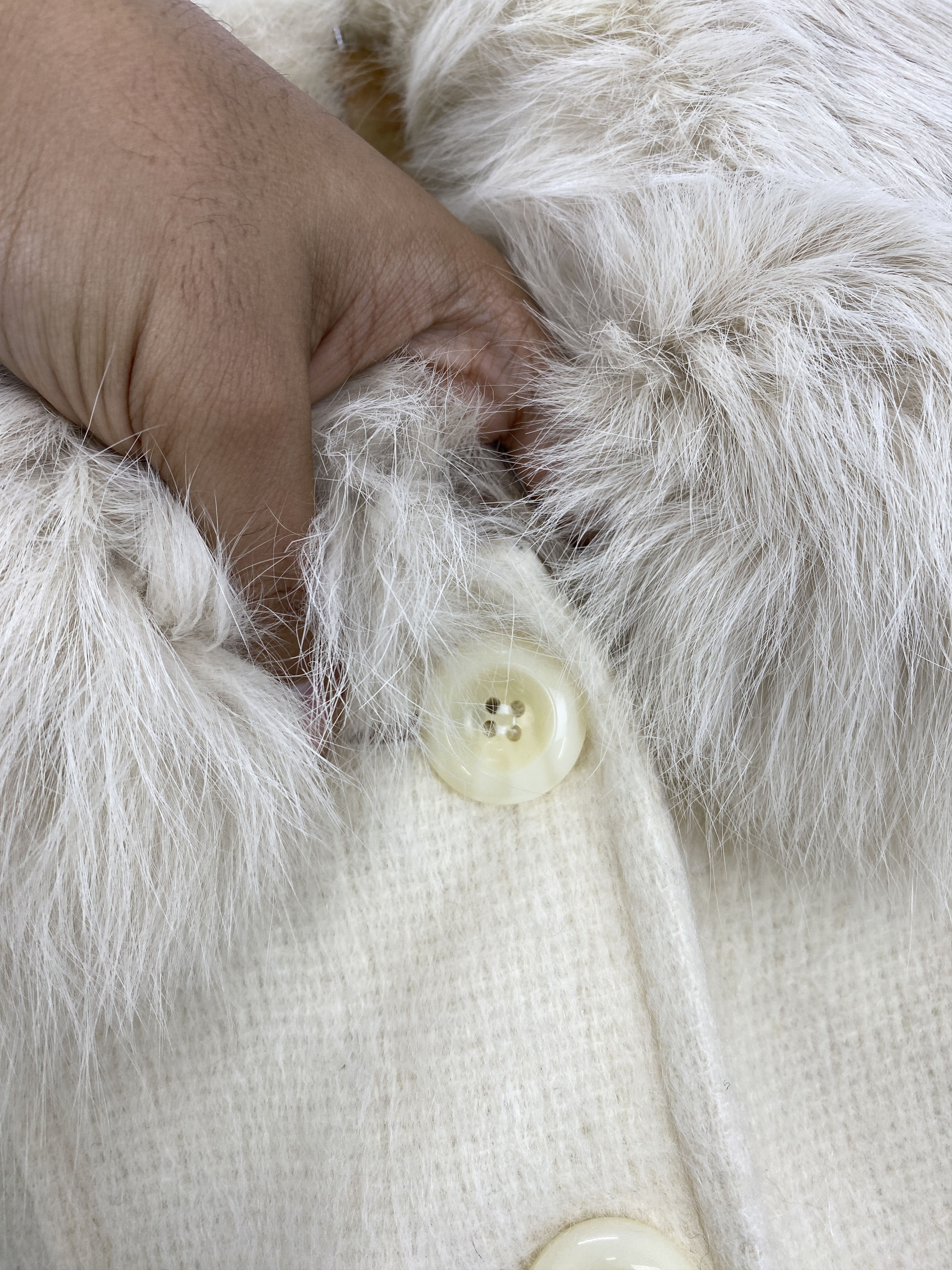 Japanese Brand Vintage Japanese Brand Button up Wool Sherpa Jacket JA0071 Size US S / EU 44-46 / 1 - 6 Thumbnail