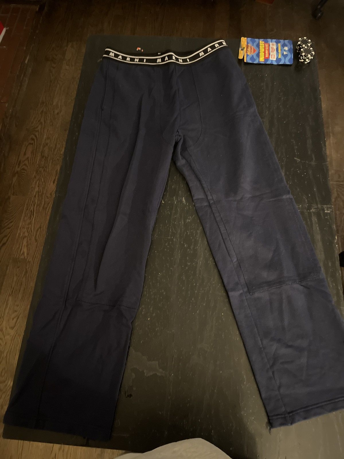 Marni MARNI DOUBLE KNEE SWEATPANTS Size US 32 / EU 48 - 1 Thumbnail
