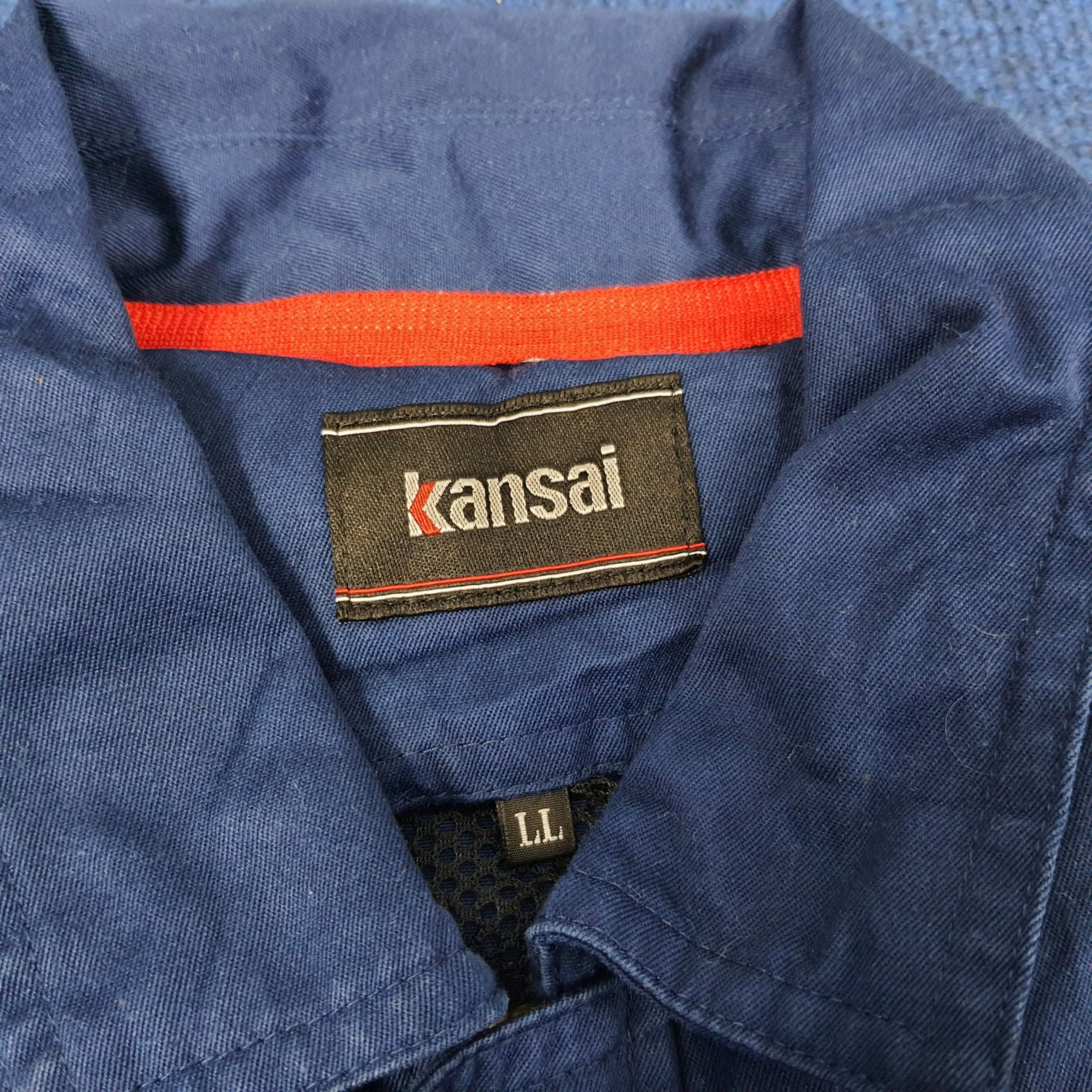 Japanese Brand × Vintage Vintage Kansai x Custom Number Nine Logo Workwear Jacket Size US L / EU 52-54 / 3 - 5 Thumbnail