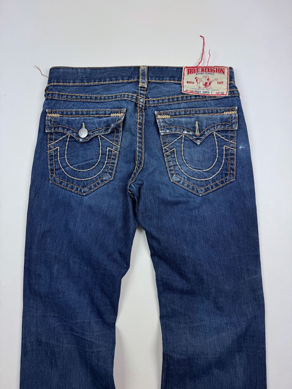 True Religion Distressed True Religion Hip Hop Jeans Pants Size US 36 / EU 52 - 17 Thumbnail
