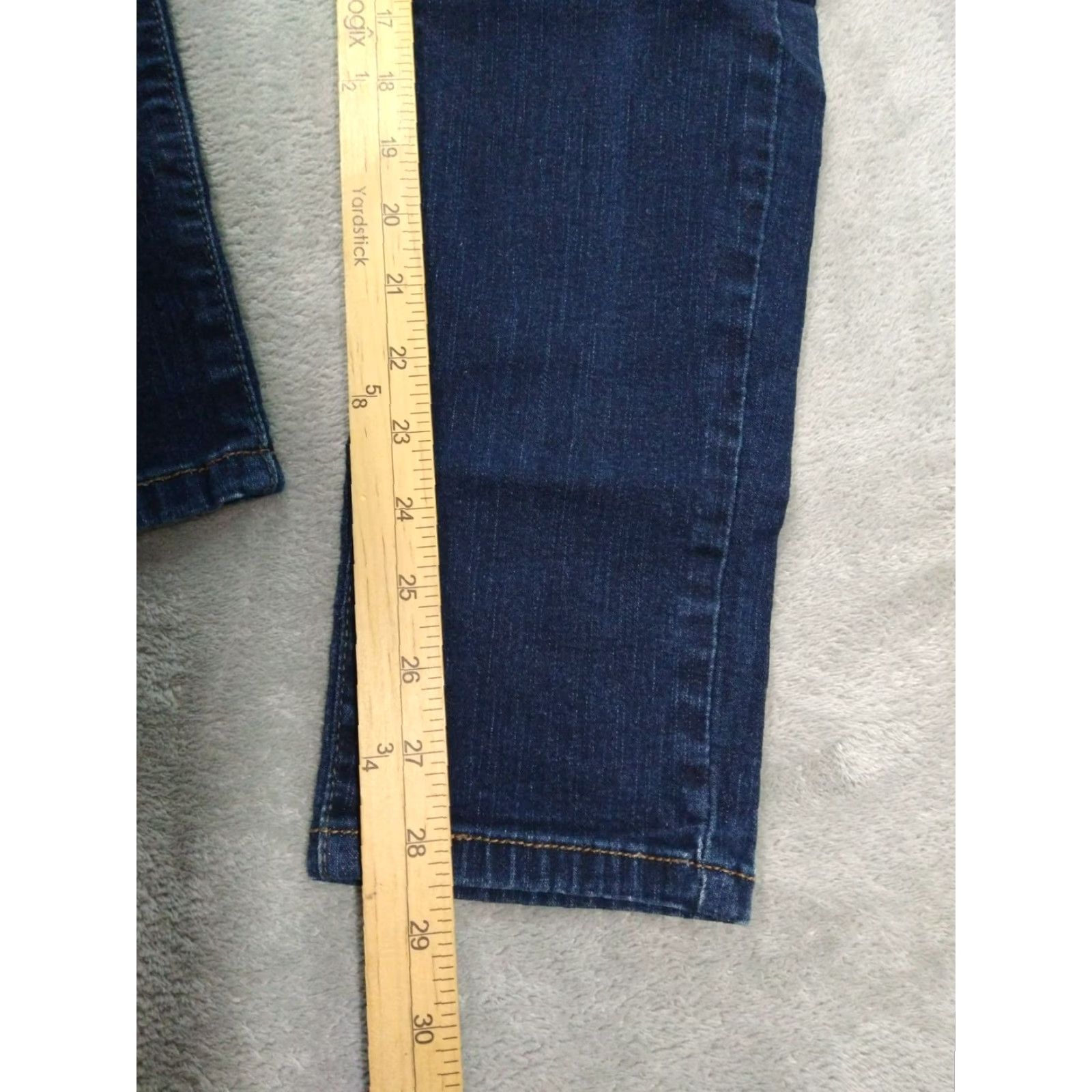 Levi's Levi's Jeans Women Size 12 Blue Denim Mid Rise Skinny Stretch Size 34" / US 12 / IT 48 - 5 Thumbnail