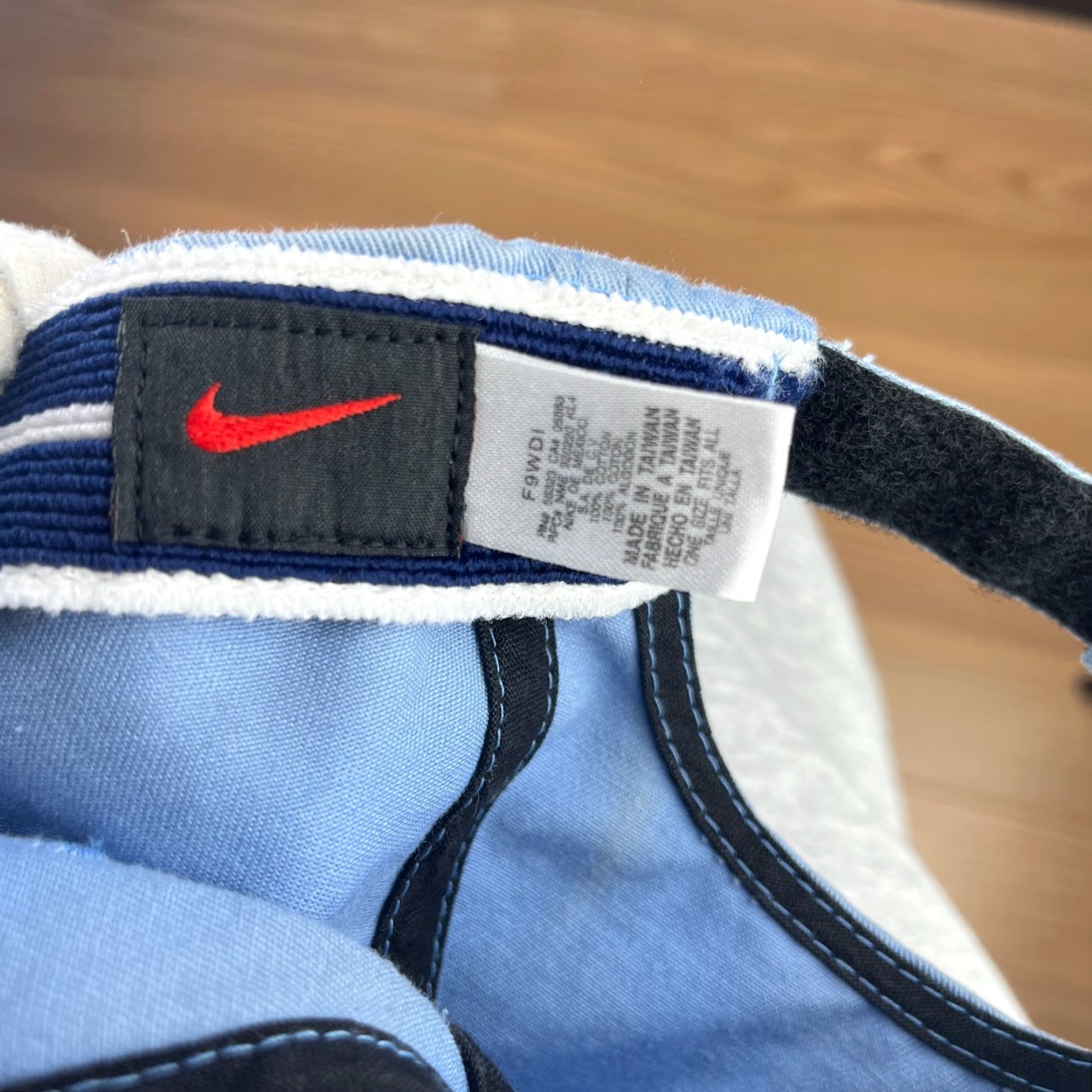 Carhartt VINTAGE Nike Basketball Strapback Hat Structured Bucket Hat 90s Skull Blue Men One Size Size ONE SIZE - 4 Thumbnail