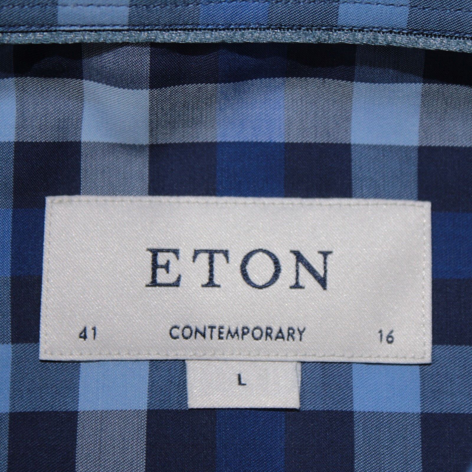 Eton Eton New with tags Shirt Size L US In Blue Size US L / EU 52-54 / 3 - 4 Thumbnail