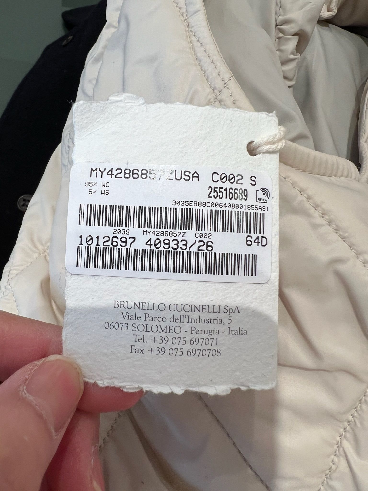 Brunello Cucinelli o1w1db10125 Jacket in Blue Size US S / EU 44-46 / 1 - 6 Thumbnail