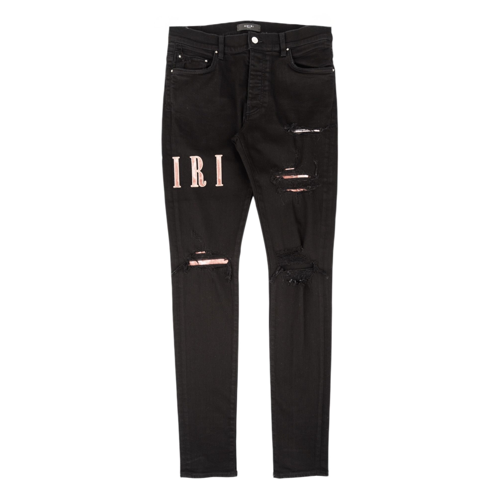 Amiri Amiri Core Logo Patch Jeans Overdyed Back Tie Dye Multi Size US 38 / EU 54 - 1 Thumbnail