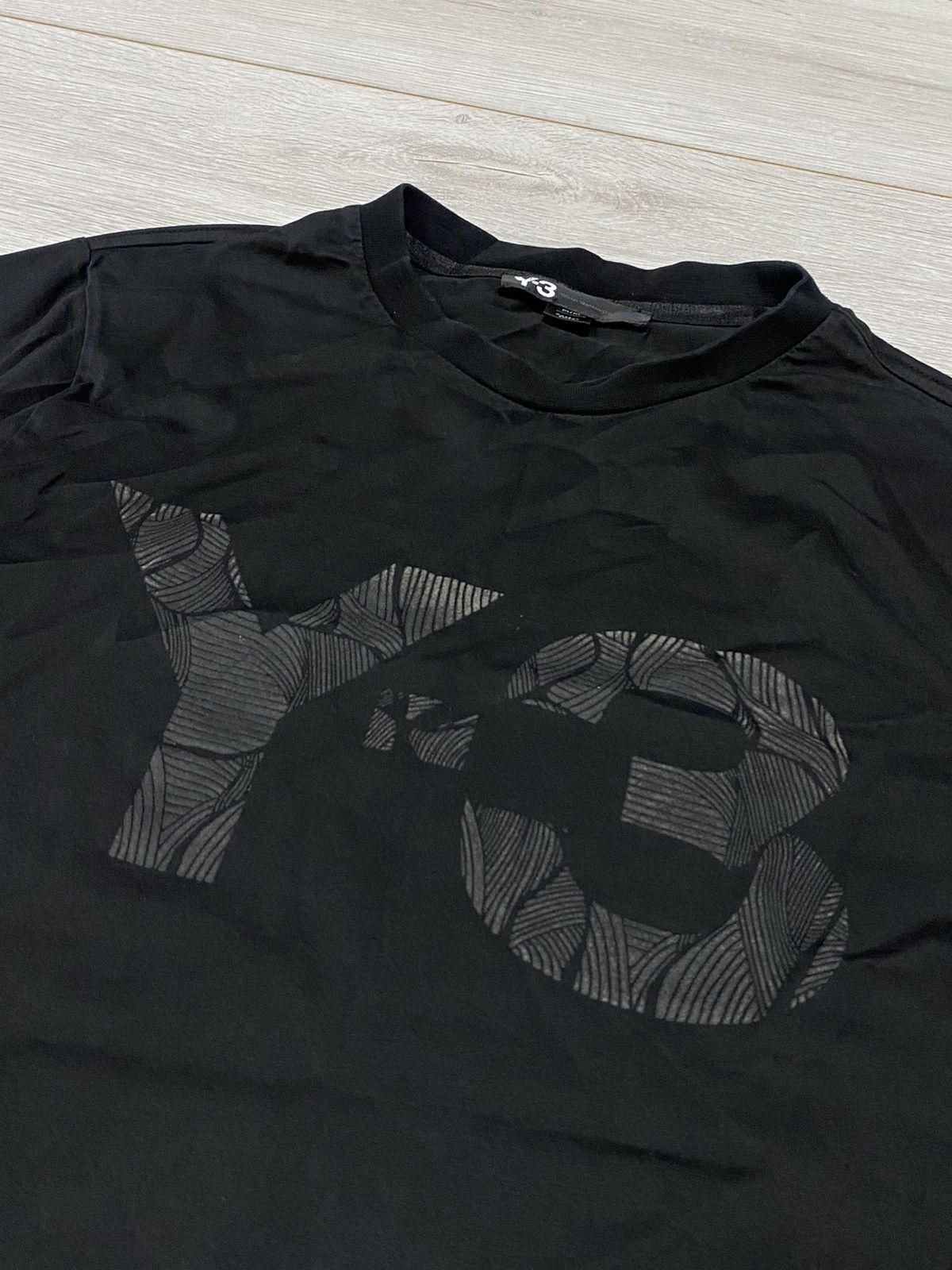 Yohji Yamamoto Y-3 Yohji Yamamoto x Adidas big print logo Japanese t-shirt Size US M / EU 48-50 / 2 - 3 Thumbnail