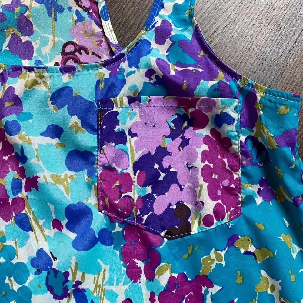 Aquascutum Bloomingdale’s Floral Racerback Tank Size S / US 4 / IT 40 - 5 Thumbnail