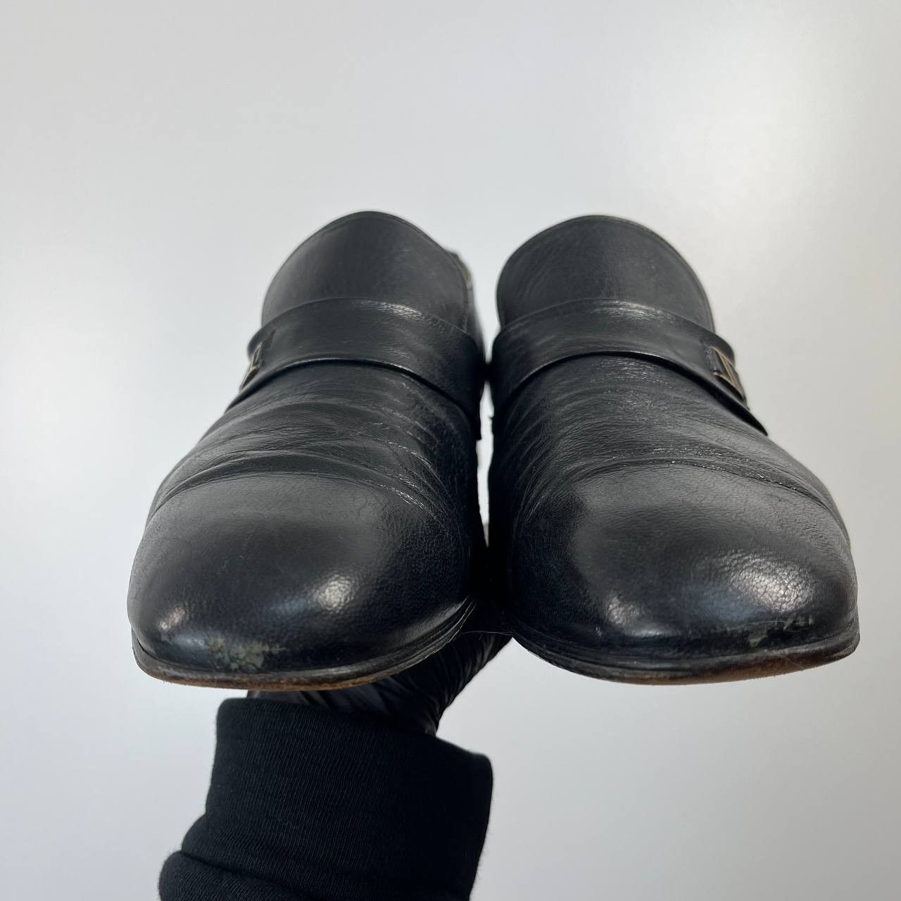 Other Grenson Footmaster Leather Loafers Black Mens Size 7.5Uk Size US 7.5 / EU 40-41 - 7 Thumbnail