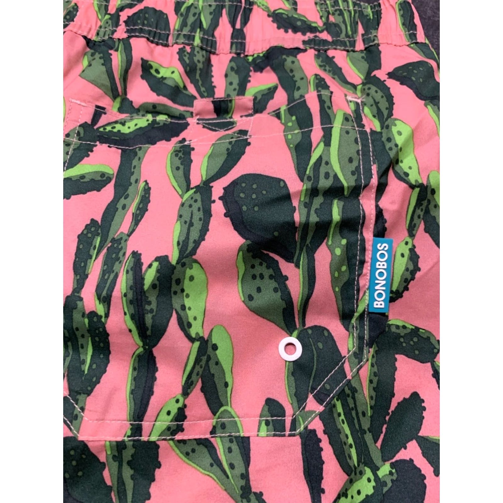 Bonobos Bonobos Colorful Mens Large 7 Inch Inseam Swim Trunks Polyester Size US 33 - 4 Thumbnail