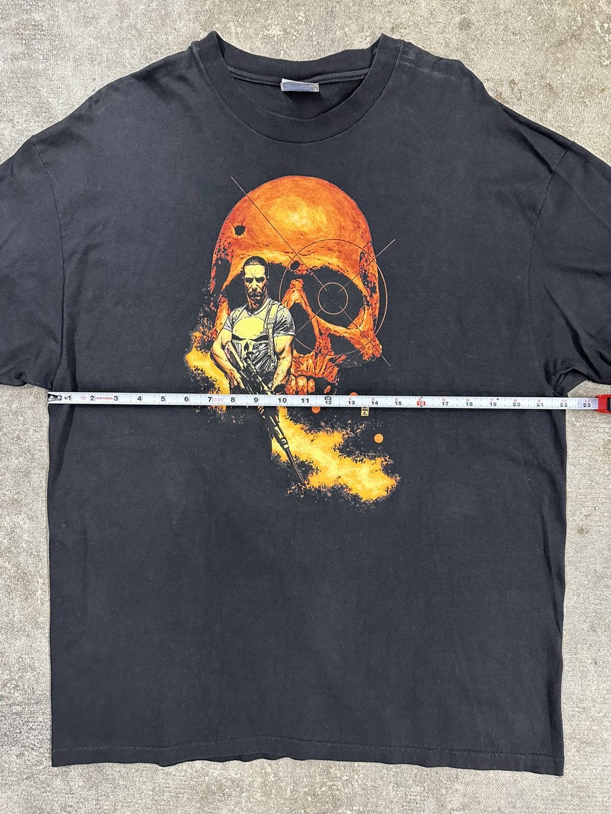 Marvel Comics Crazy Y2K Marvel Comics The Punisher Full Print T-Shirt Size US XL / EU 56 / 4 - 10 Thumbnail